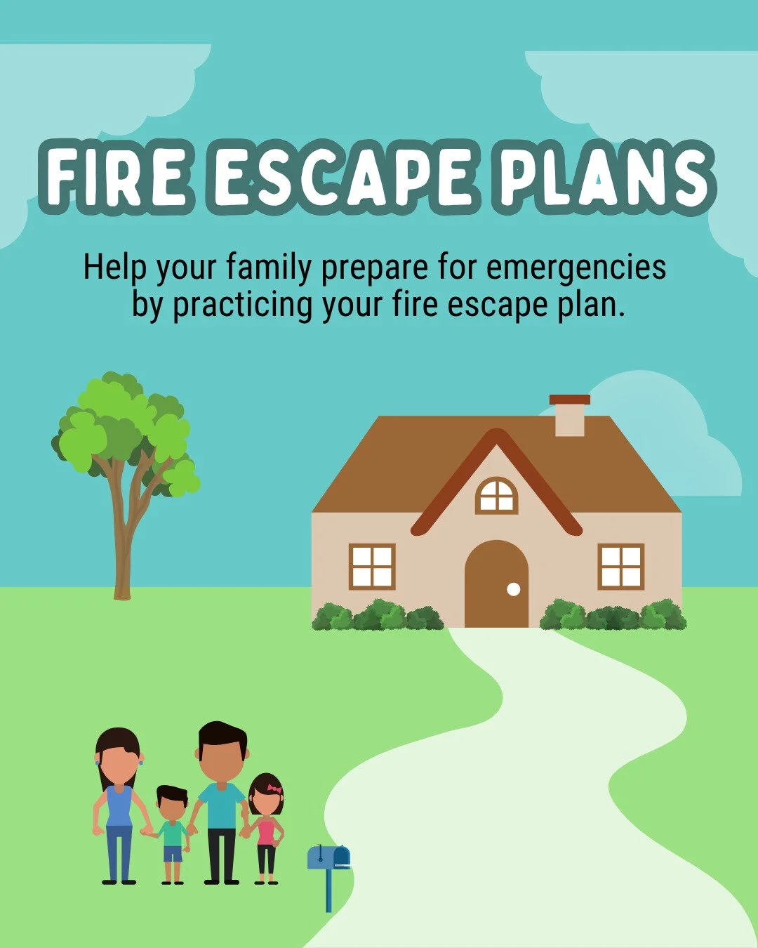 It's Fire Prevention Week! We've all practiced fire drills at work and at school, but have you practiced your home fire escape plan? Plan your routes, pretend it's a real fire, and aim for everyone to be out in two minutes or less.

Visit http://bit.