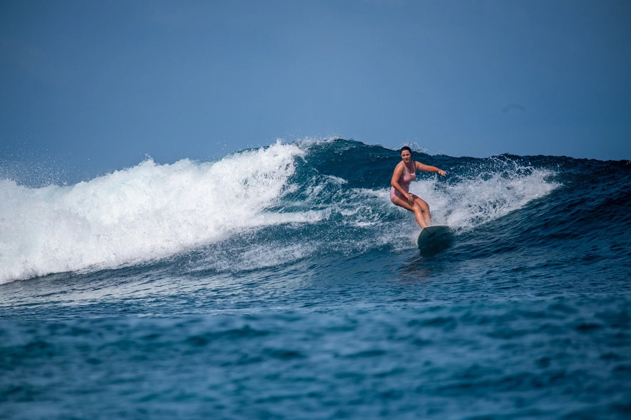 The best thing about the Telos is it has waves for all levels of Surfers and far fewer people.

Enquire Now at www.telobeachhouse.com 

#telobeachhouse #teloislands #tropicalsunset #surftrip2026 #indosurf #islandlife