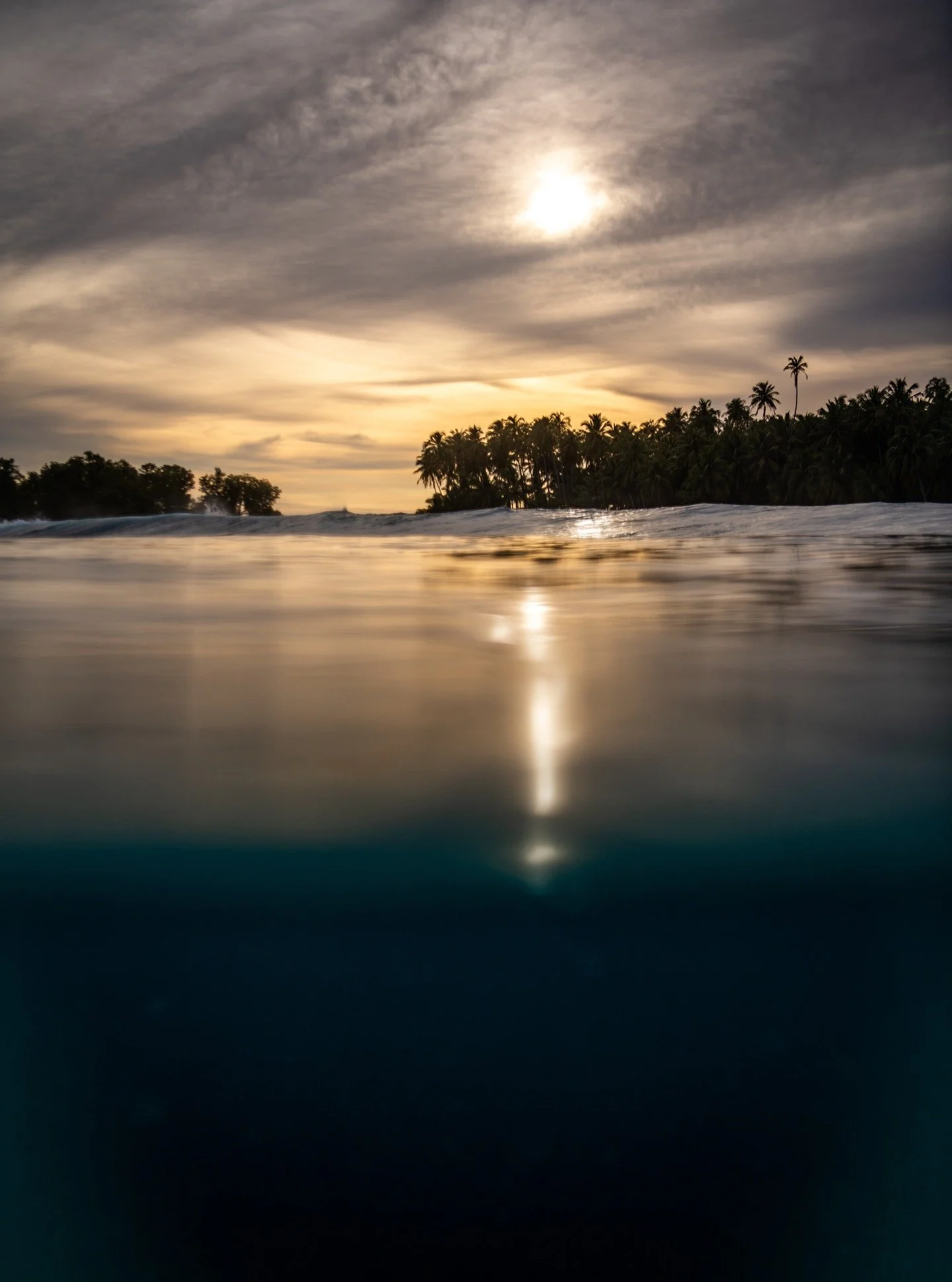 A quiet moment before the ocean speaks.

Telo Beach House 2026 bookings are open &mdash; secure your spot now at www.telobeachhouse.com

#telobeachhouse #teloislands #tropicalsunset #surftrip2026 #indosurf #islandlife