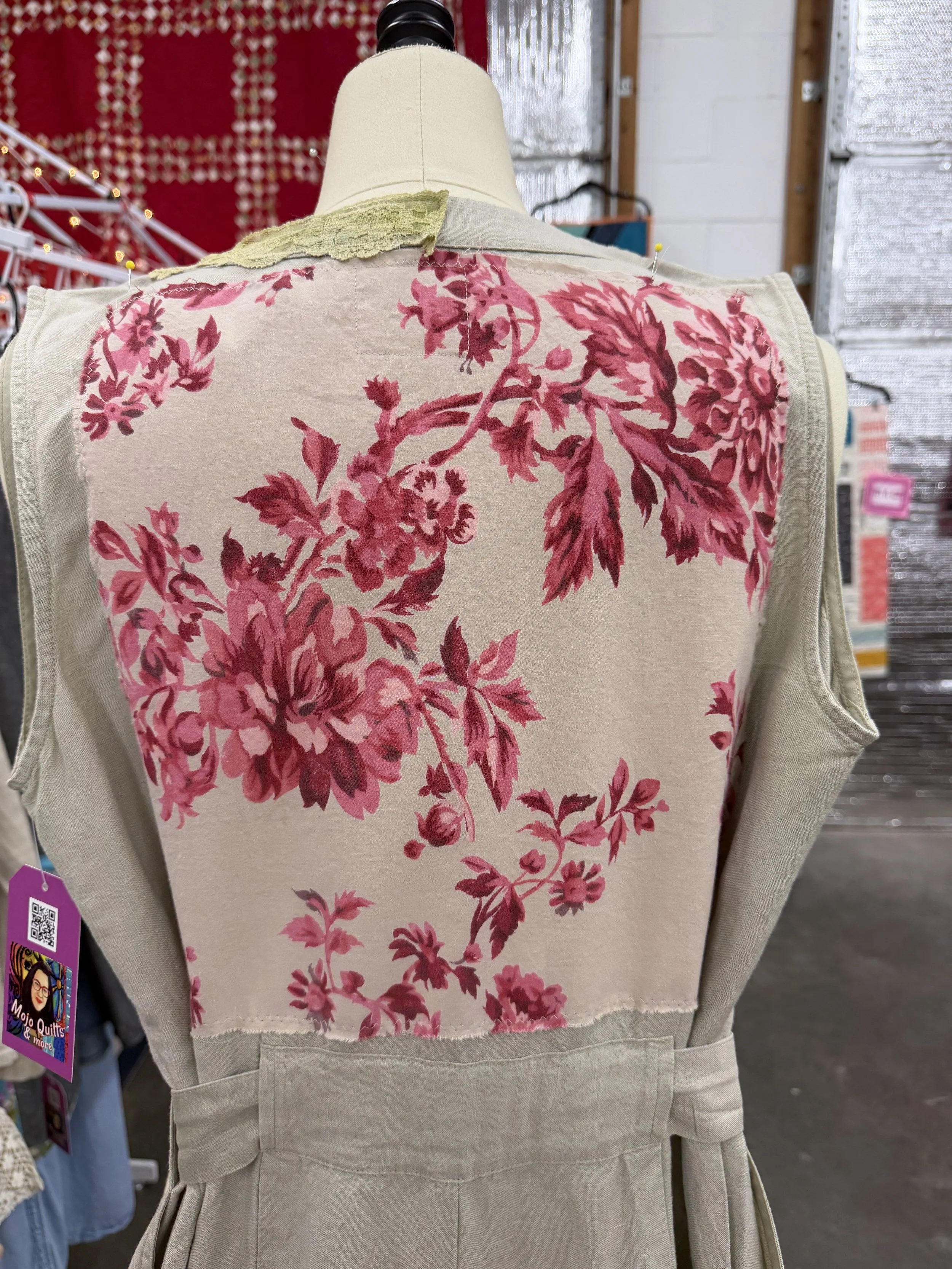 Eco-Chic Floral Jumpsuit