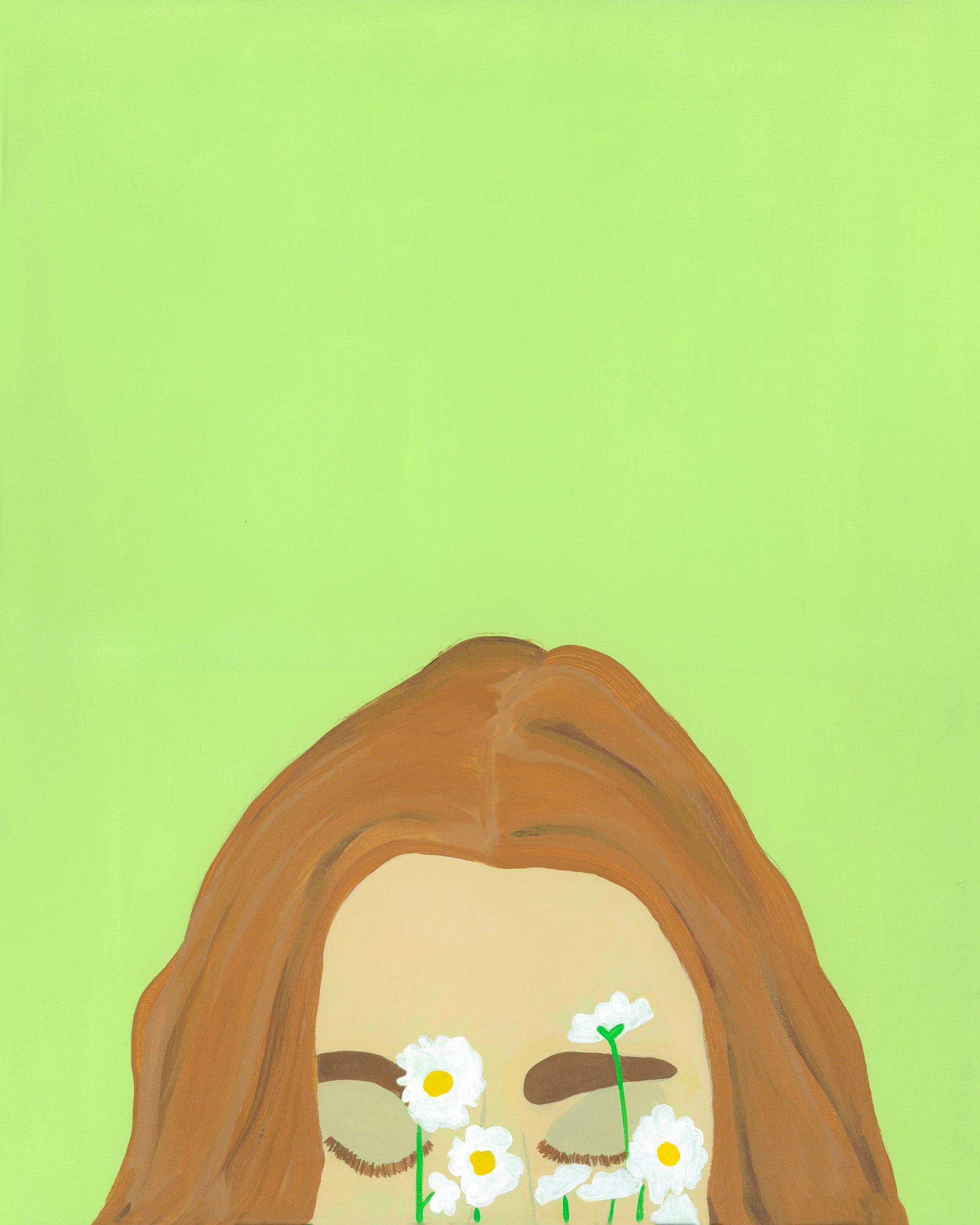 Girl with Daisies - 2021