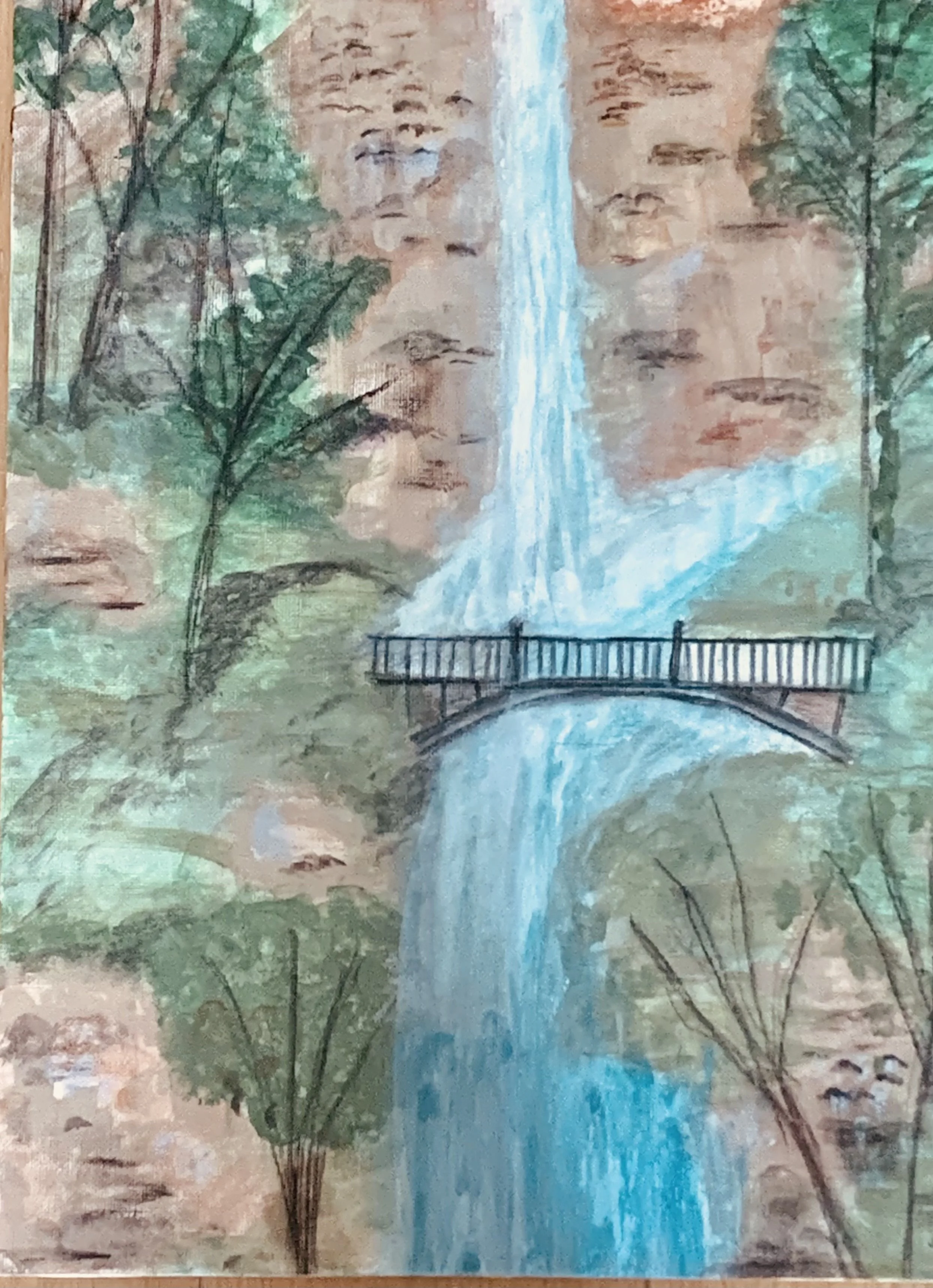 Multnomath Falls, 2021