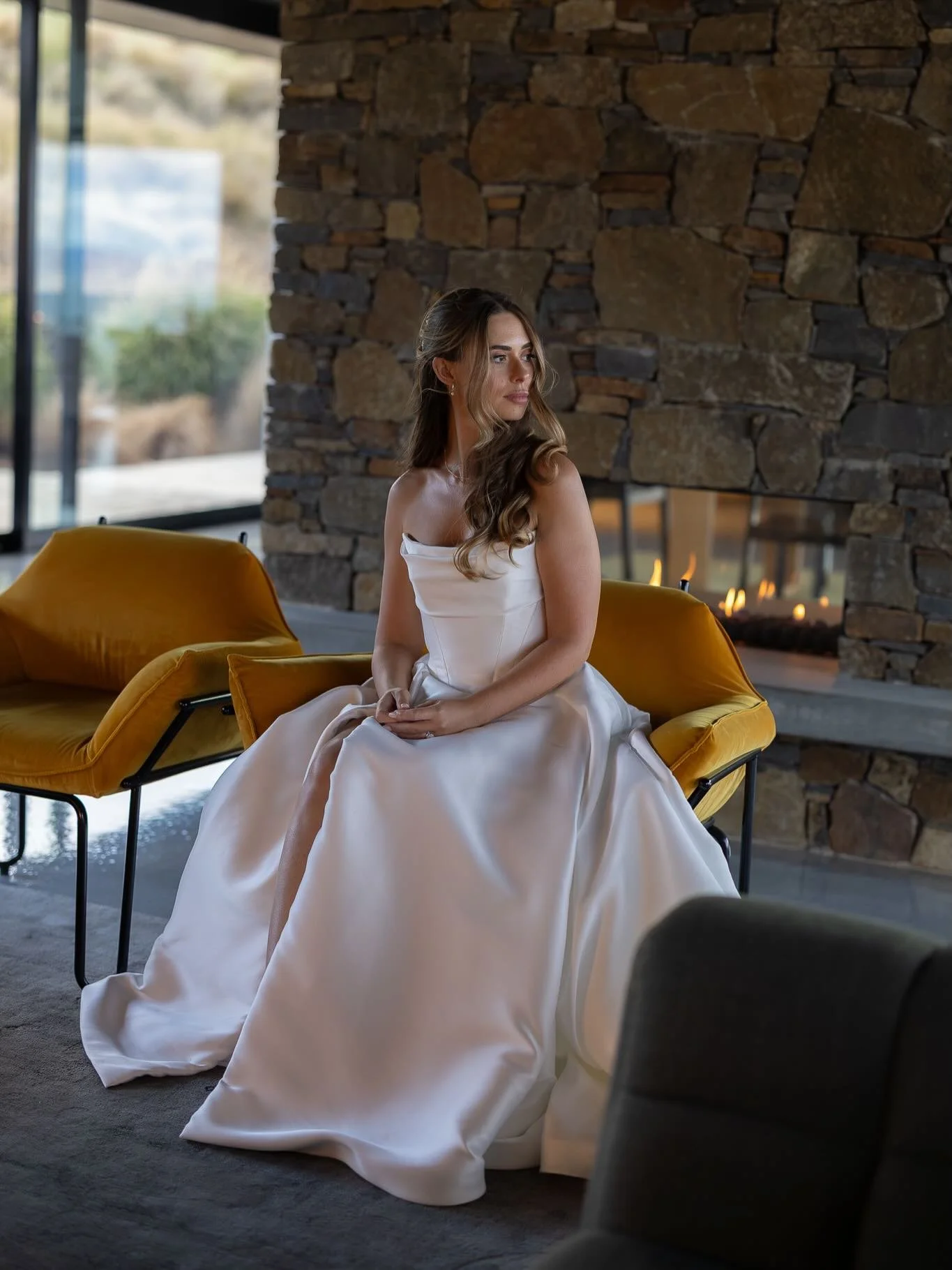 Meaghan &amp; Jacob @thepoint.tasmania 
.
Photography @jessicaguyweddings 
Celebrant @emmarose.weddings 
Stationery @aere_stationery_studio 
Hair @brookelle.hair 
MUA @jacquibradfieldmakeup 
Catering @flintkitchen 
Flowers @form_floraldesign 
Gown @k