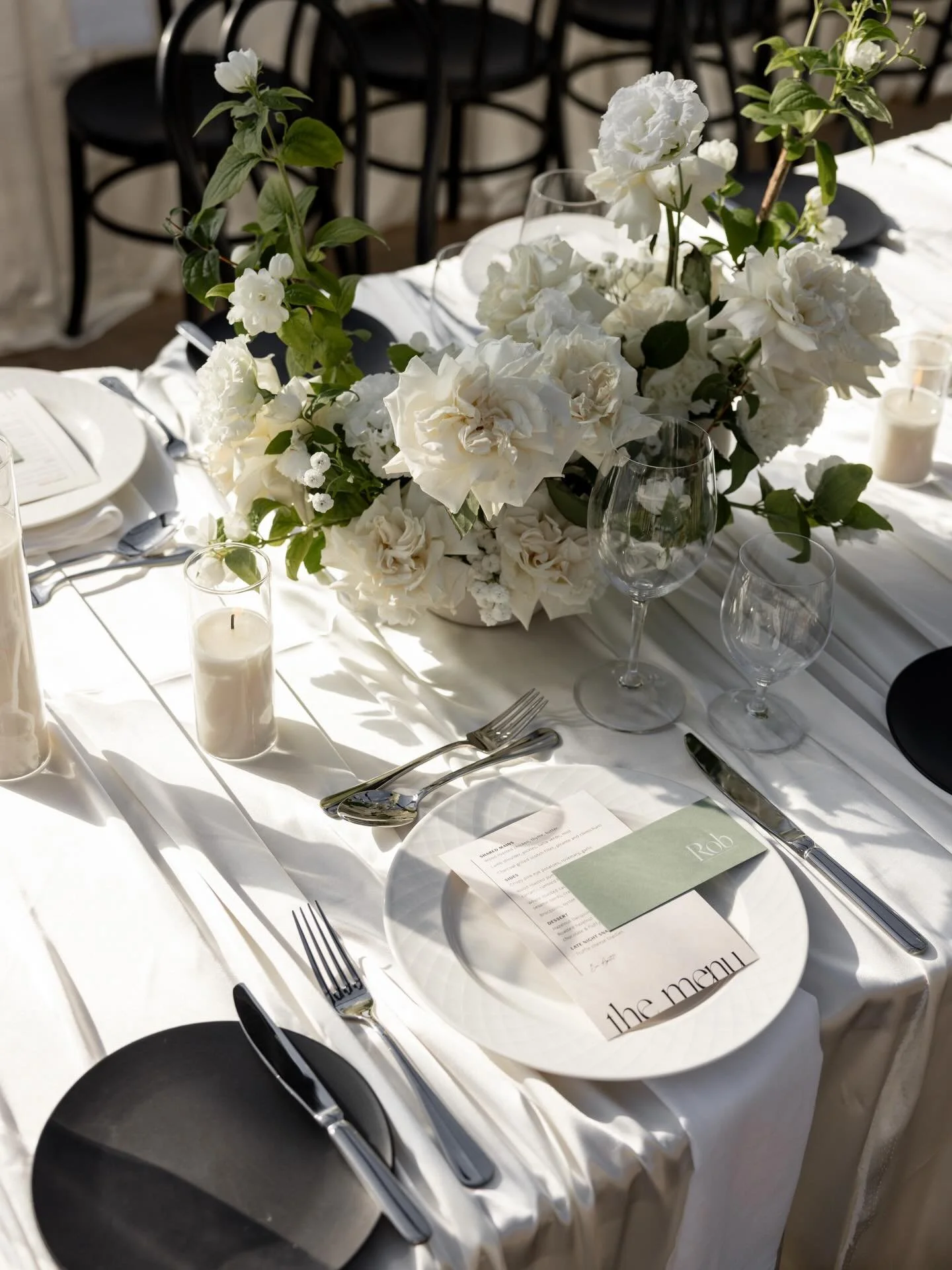 Michelle &amp; Rob&rsquo;s wedding day included a carefully curated food &amp; beverage experience, set within a sleek black marquee. A highly styled, deeply personal celebration in an extraordinary Port Arthur setting. 

Perfectly captured by the am