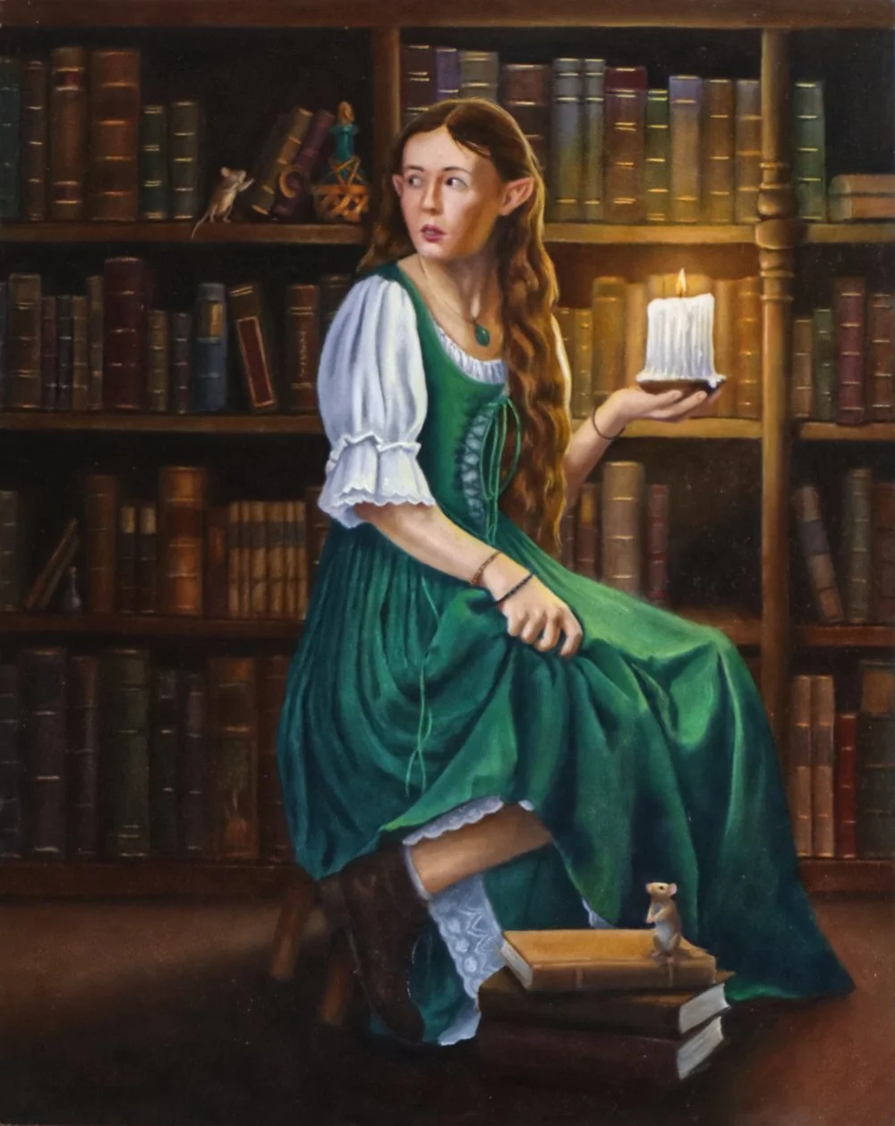 Midnight Raid in the Magic Library