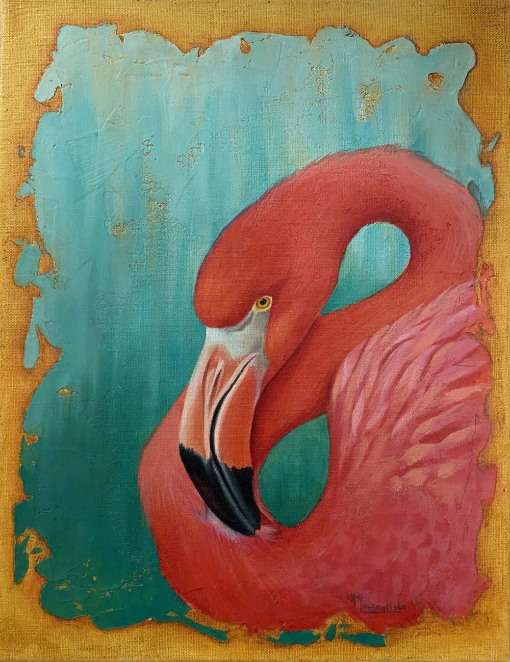 Vibrant Flamingo