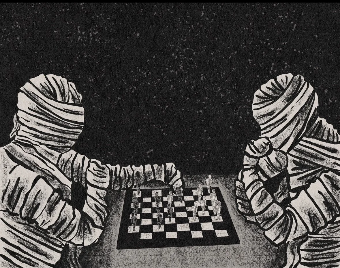 Mummies Playing Chess 2025