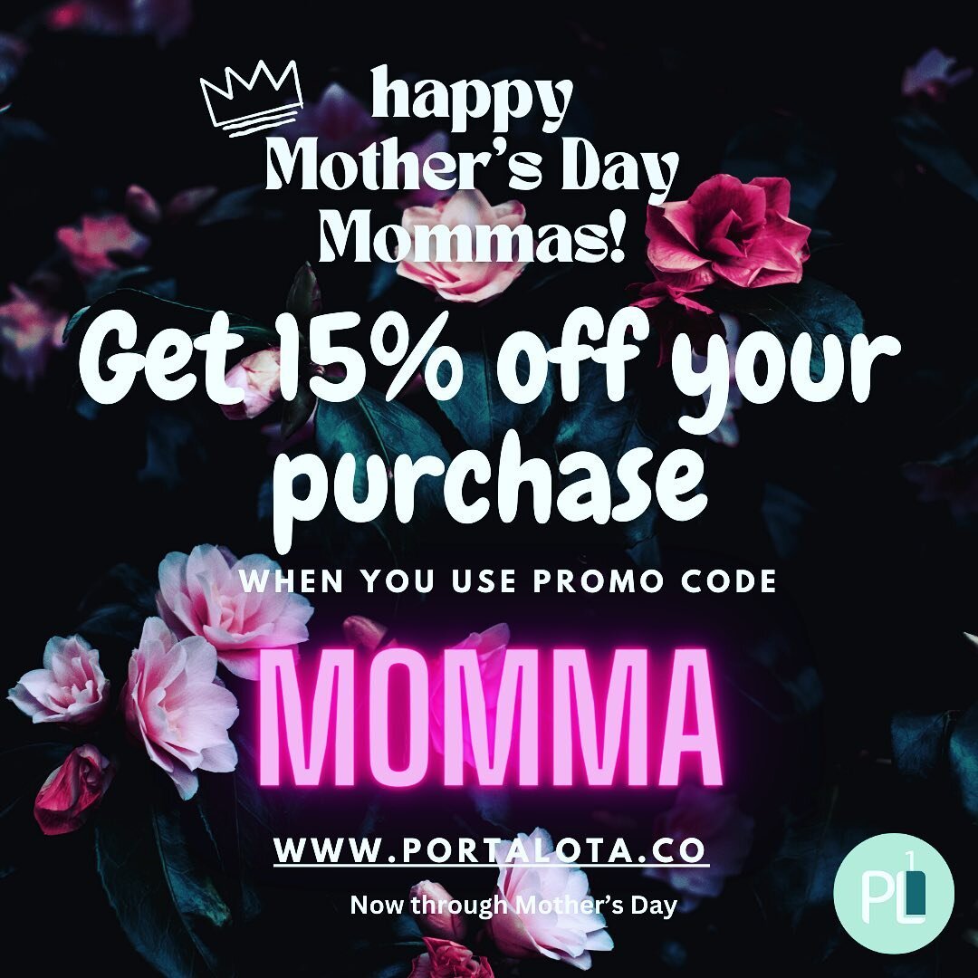 Mother’s Day sale!! Porta Lota is giving you 15% off of your purchase if you use promo code MOMMA! Get the OGPL that will sooth the new momma in your life with her #postpartum recovery. Now through Mother’s Day!
•
•
#mothersday
