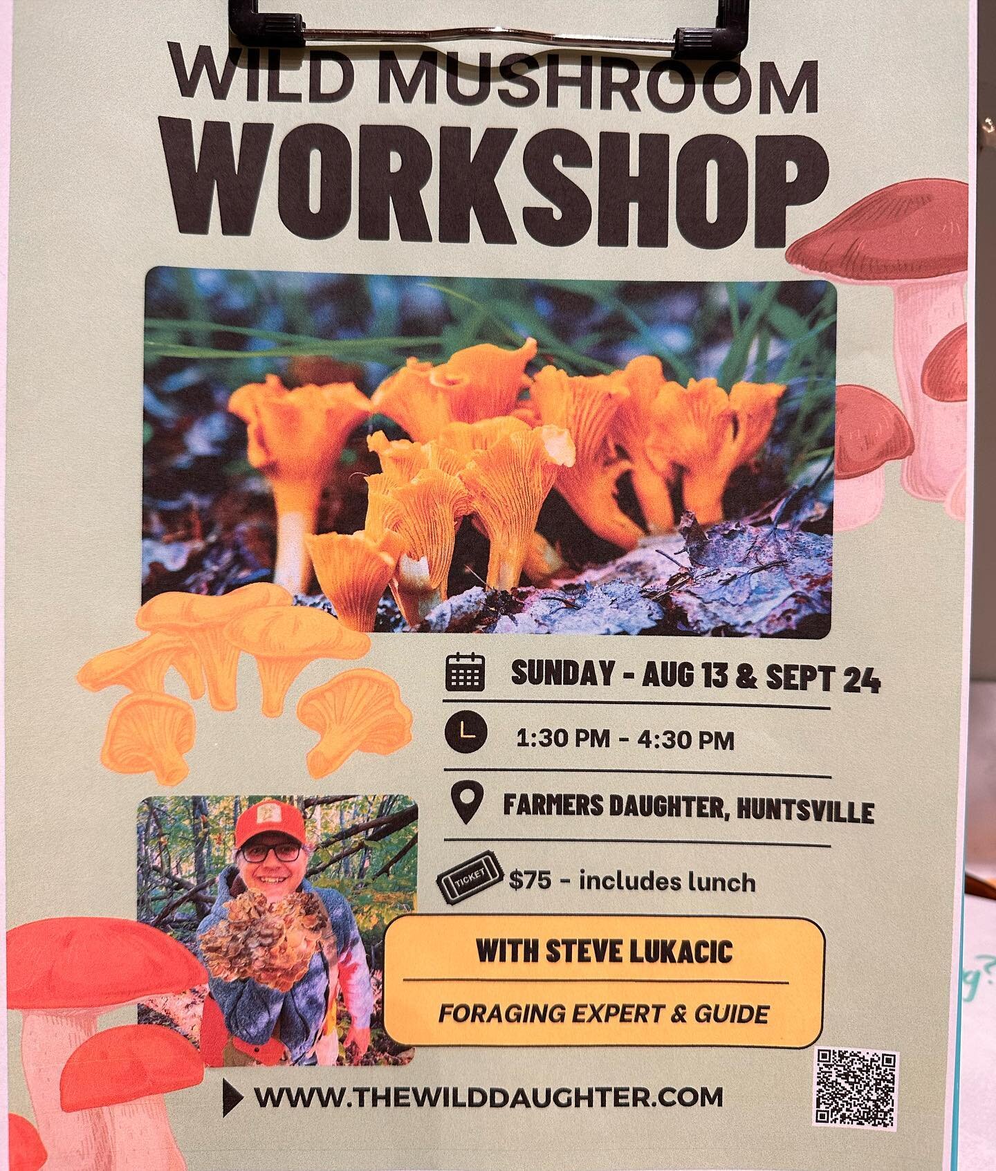 Are you coming to this amazingly event in August???🍄🍄🍄🍃🍃🍃
Have you signed up?
Eat- Learn - Hike 

#learn #mushrooms