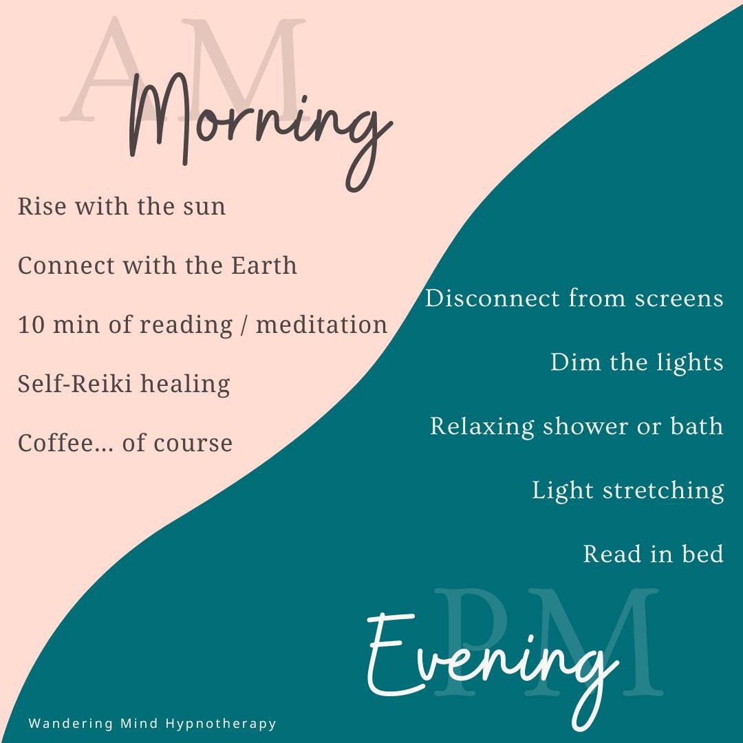 Just a few tips to help you find balance in the mornings, and a reminder to slowly wind down in the evenings x

#sunrise #grounding #energywork #reikienergy #reikihealing #morningrituals #eveningrituals #selfhealing #coffeelover