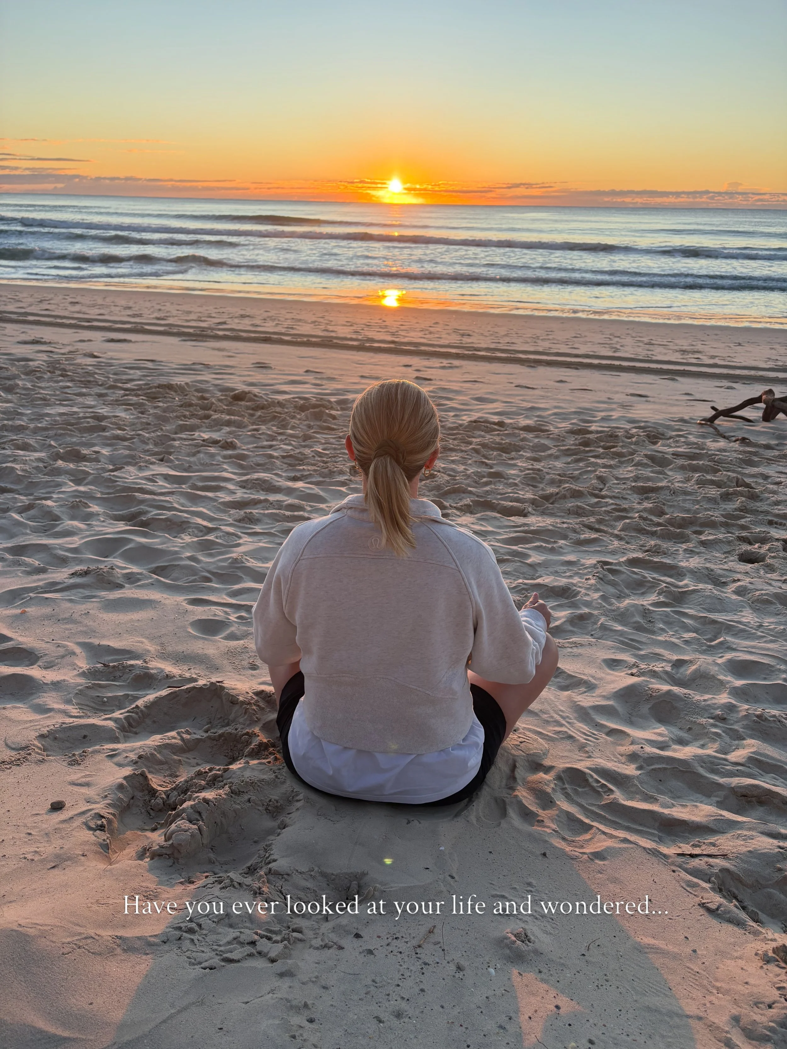 "How did I get here?"

Not because your life is bad.
Not because you aren't grateful.
But because somewhere along the way...
You stopped feeling like yourself.
You became someone who everyone needed you to be.
The dependable one.
The strong