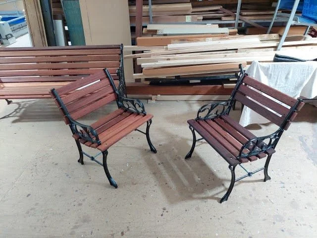 Single seater coach benches