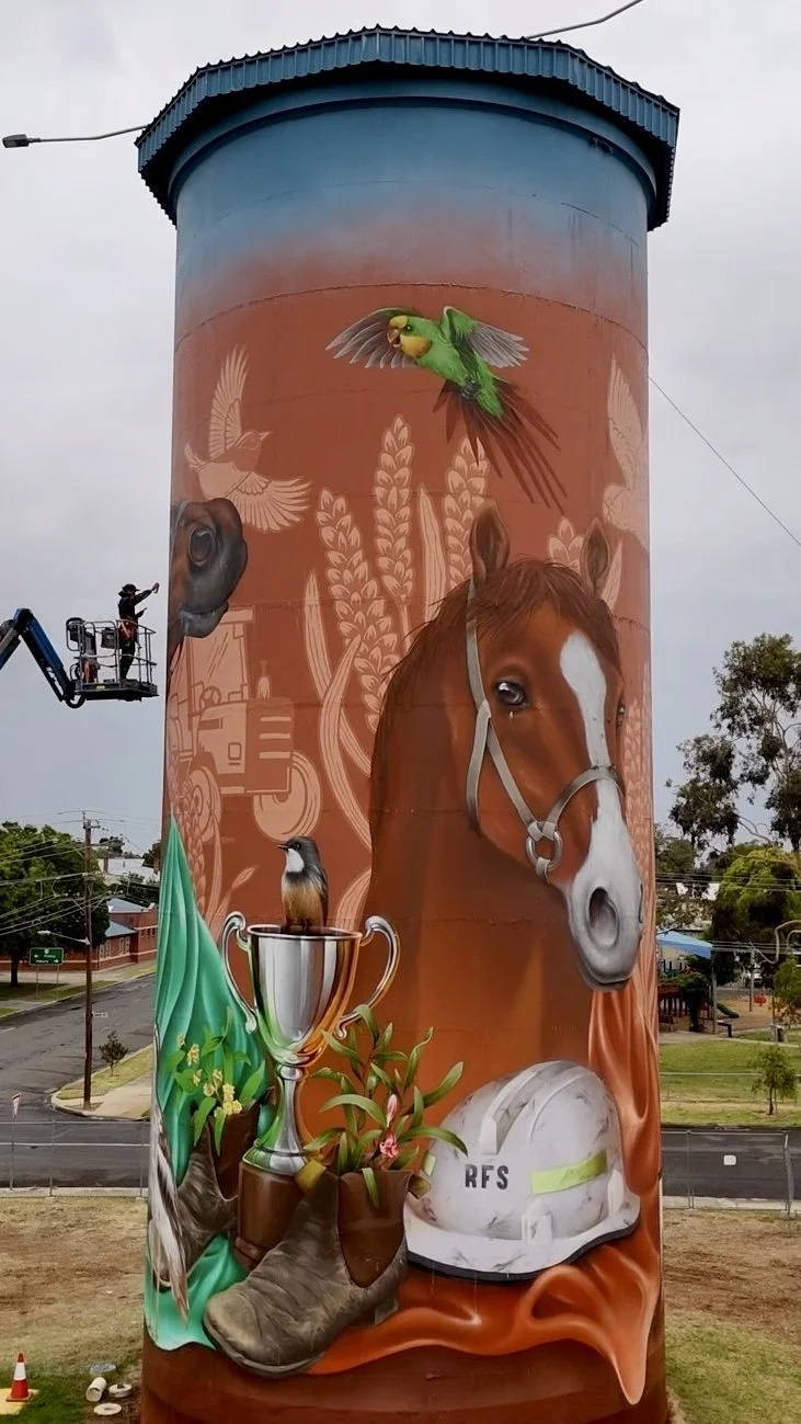 Berrigan water tower commission, Berrigan 2025