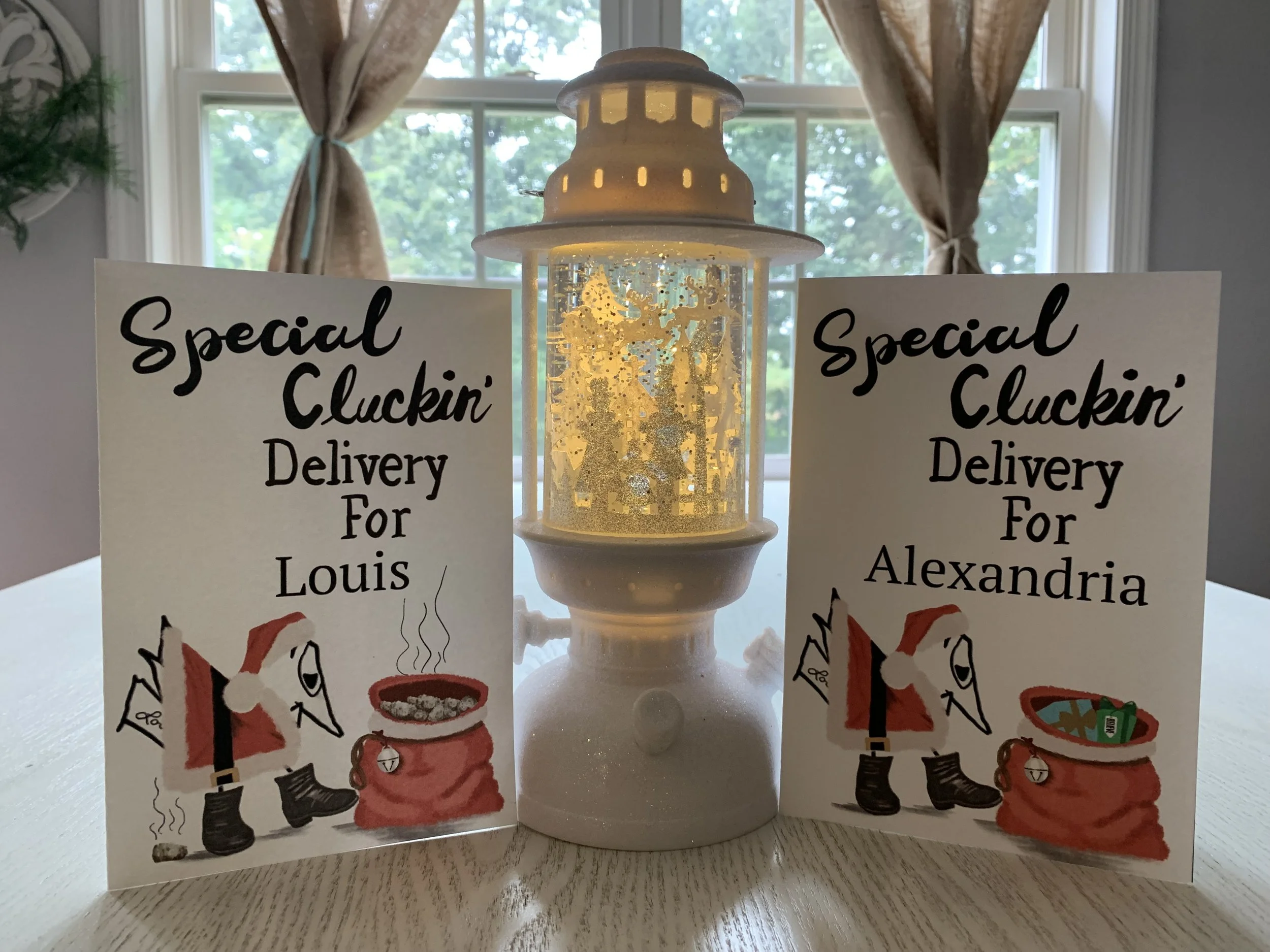 PERSONALIZED/ Special Cluckin’ Delivery - Happy Holiday