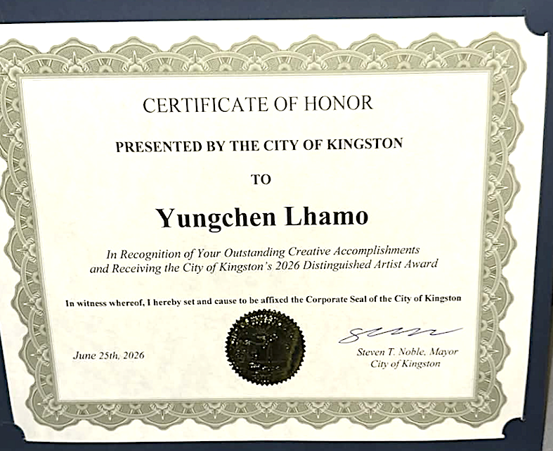 Certificate of Honor, City of Kingston Mayor Steven Noble.png