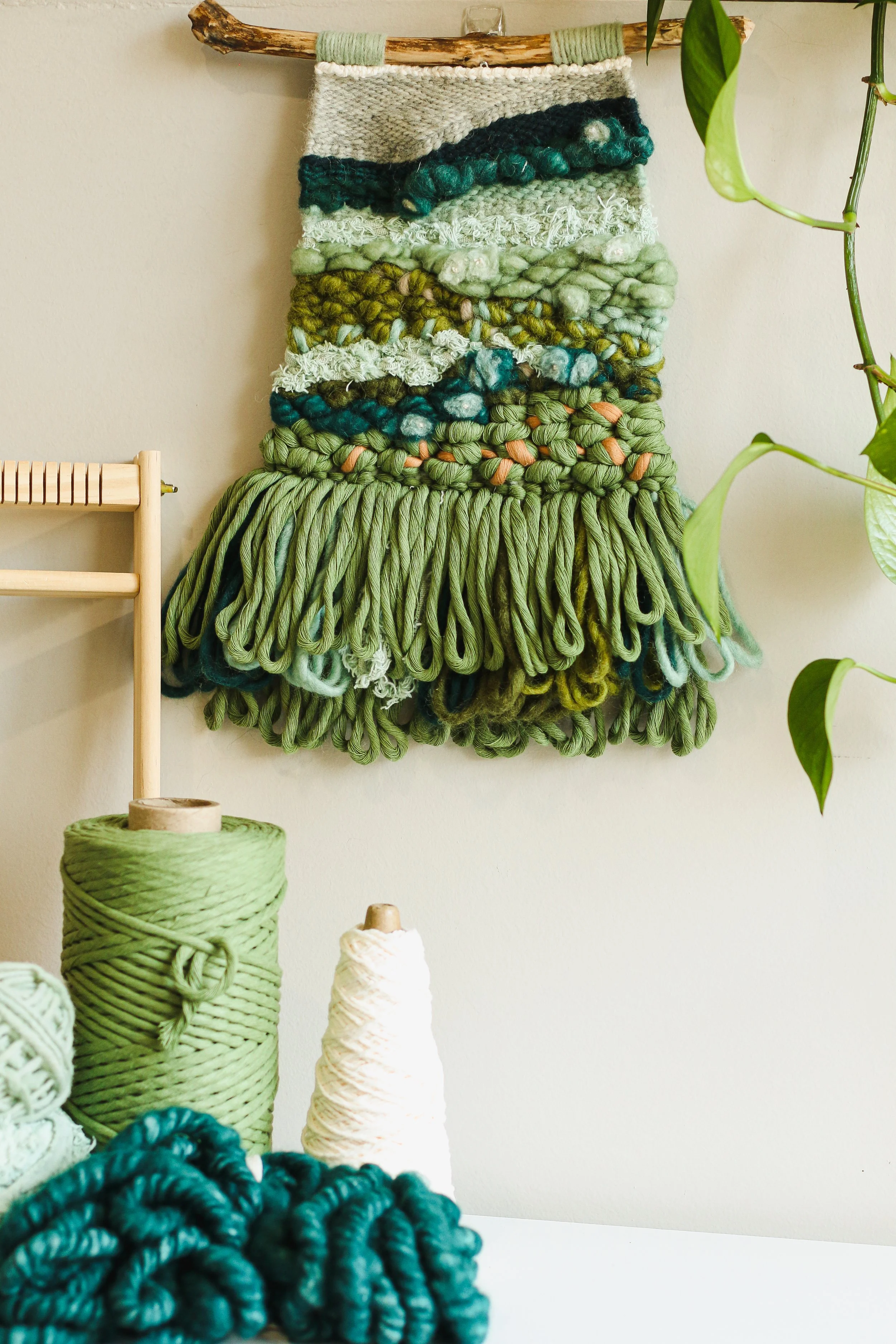Mount Entoto Eucalyptus — Woven Tapestry