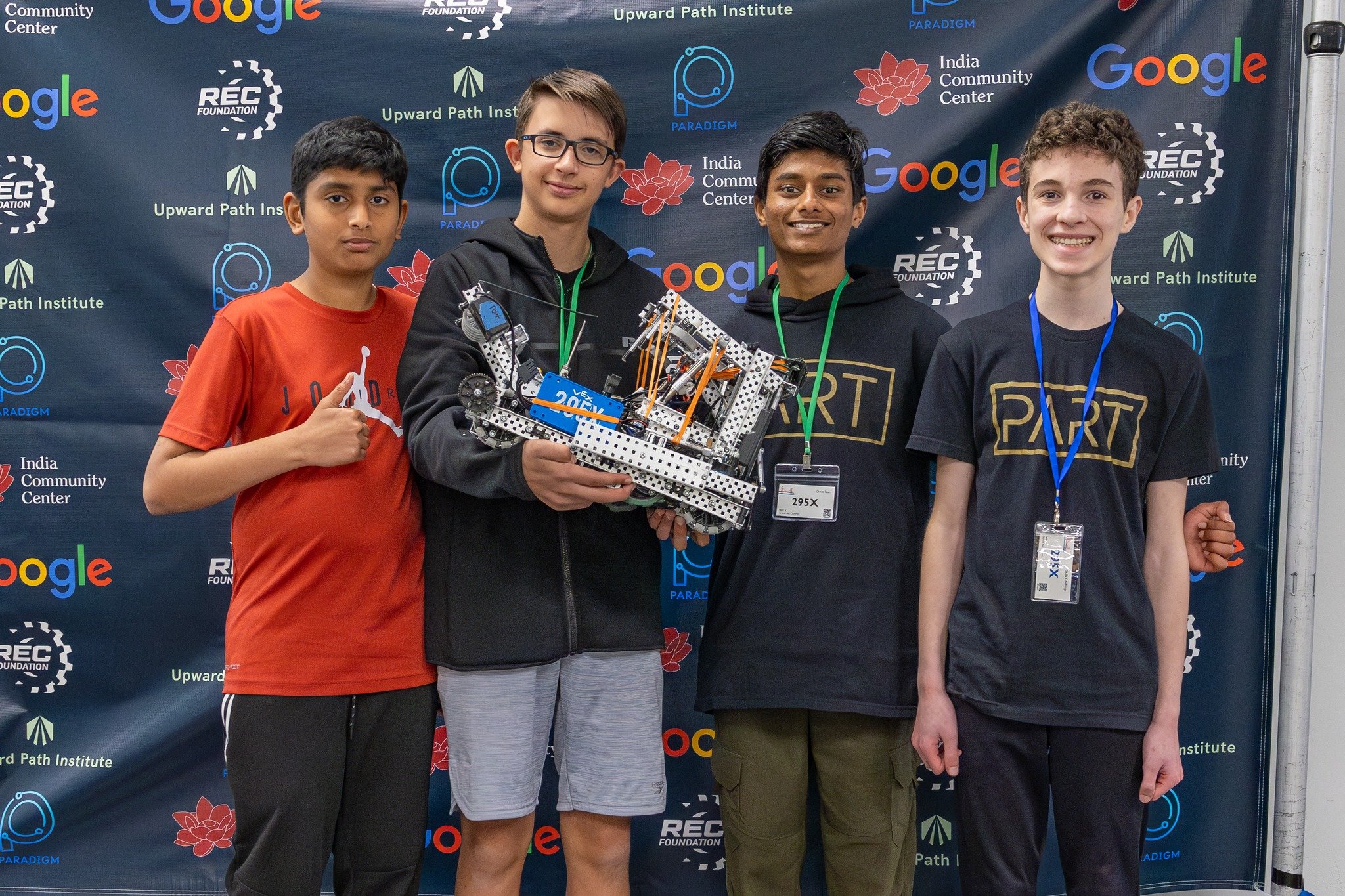  PART 295X: Ranked in the top ten and advanced to quarterfinals at Milpitas middle school championship 