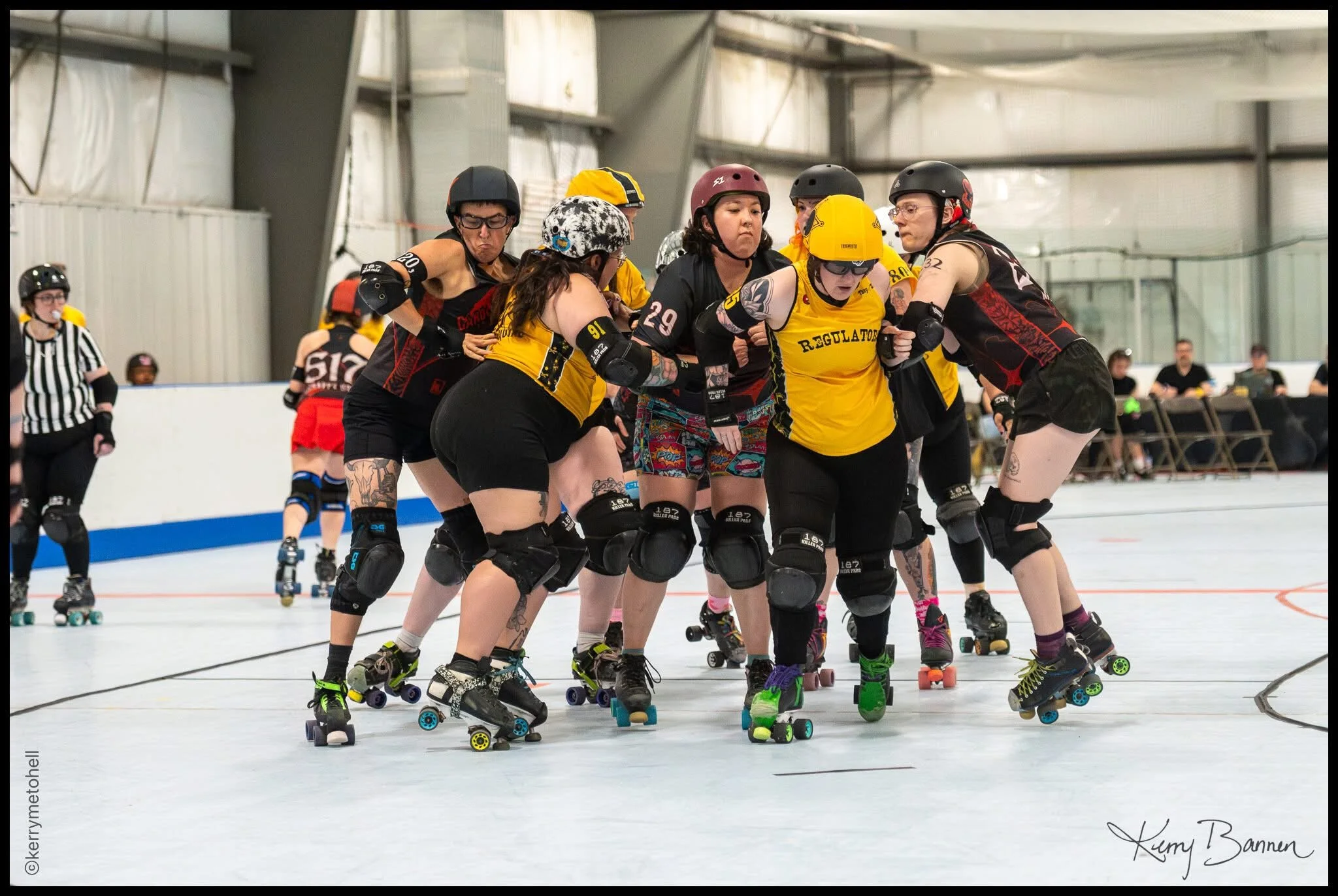 April 25 2026 @ Carolina Roller Derby
Photo Credit: Kerry Me To Hell
