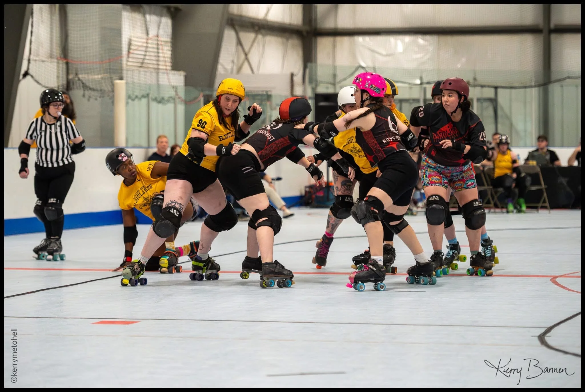 April 25 2026 @ Carolina Roller Derby
Photo Credit: Kerry Me To Hell