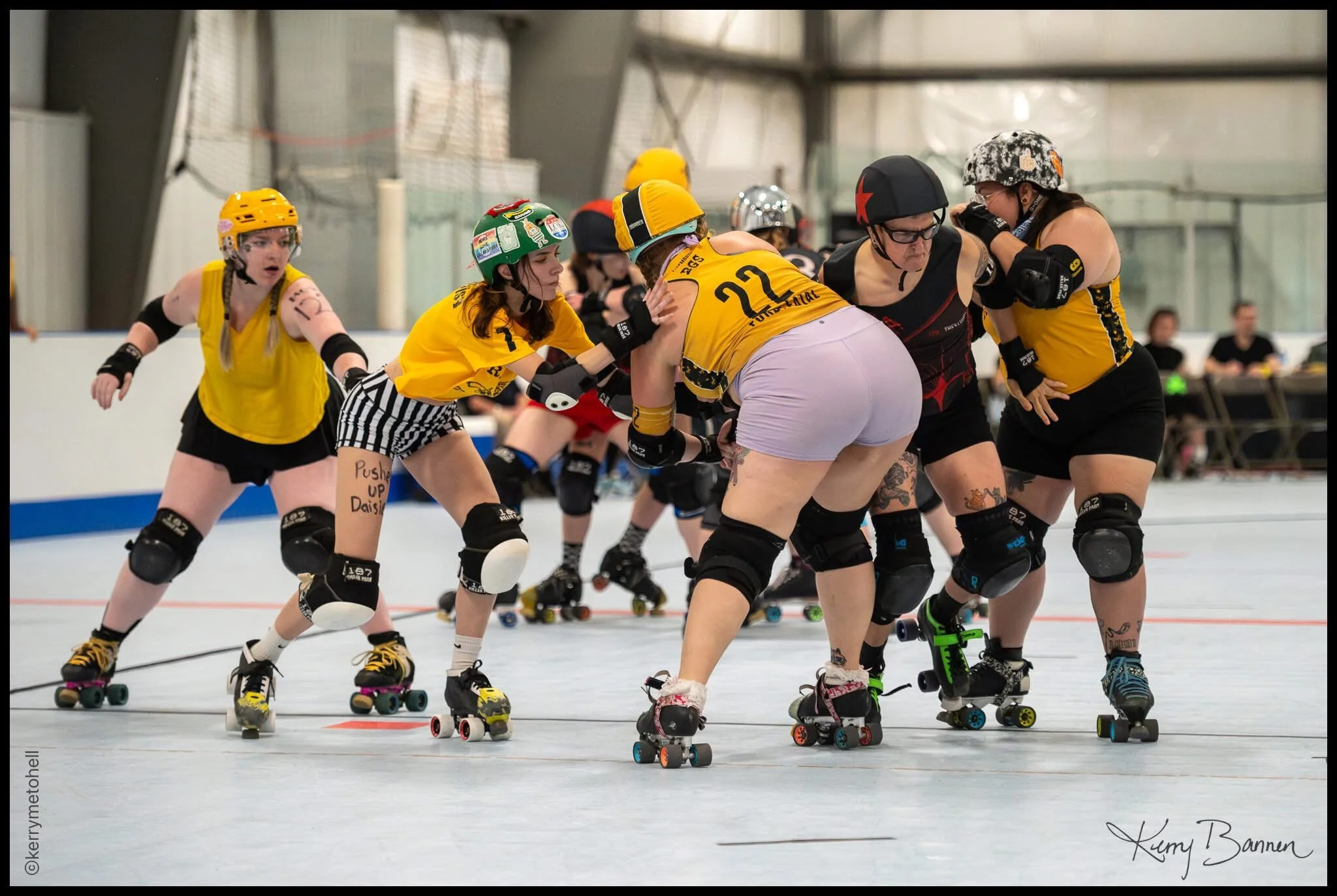 April 25 2026 @ Carolina Roller Derby
Photo Credit: Kerry Me To Hell