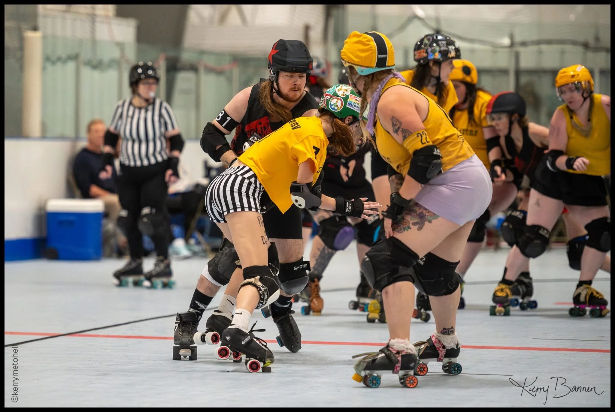 April 25 2026 @ Carolina Roller Derby
Photo Credit: Kerry Me To Hell