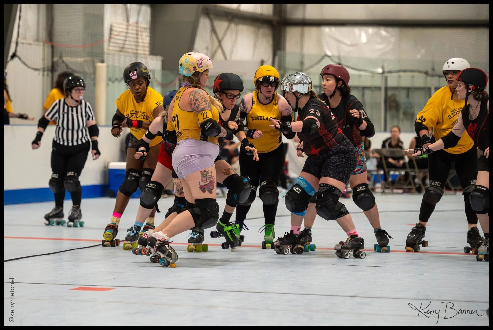 April 25 2026 @ Carolina Roller Derby
Photo Credit: Kerry Me To Hell