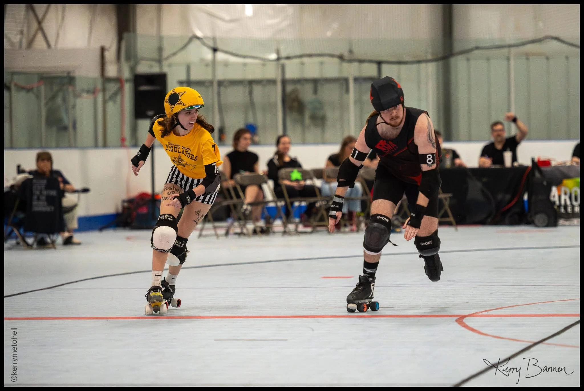 April 25 2026 @ Carolina Roller Derby
Photo Credit: Kerry Me To Hell