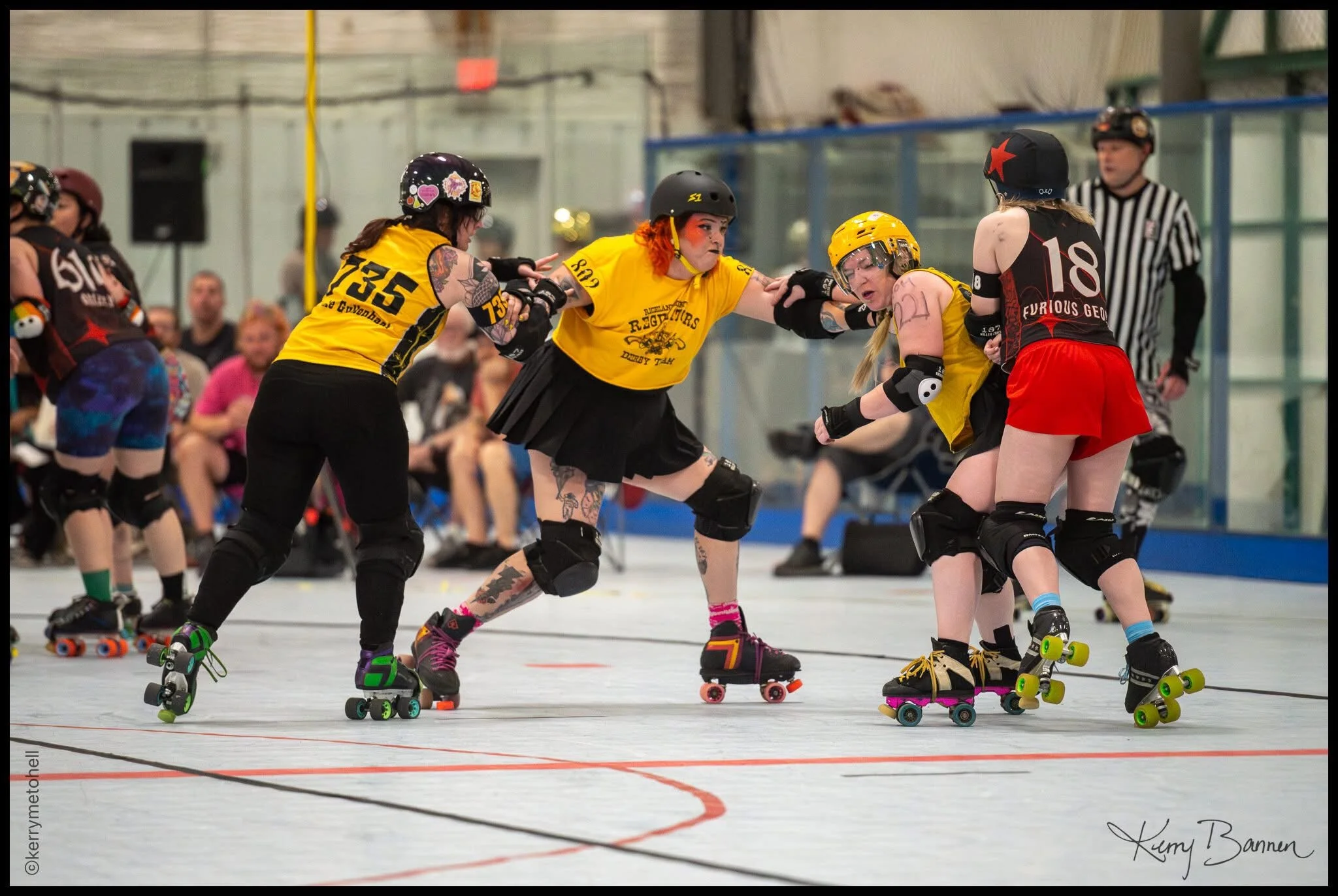 April 25 2026 @ Carolina Roller Derby
Photo Credit: Kerry Me To Hell