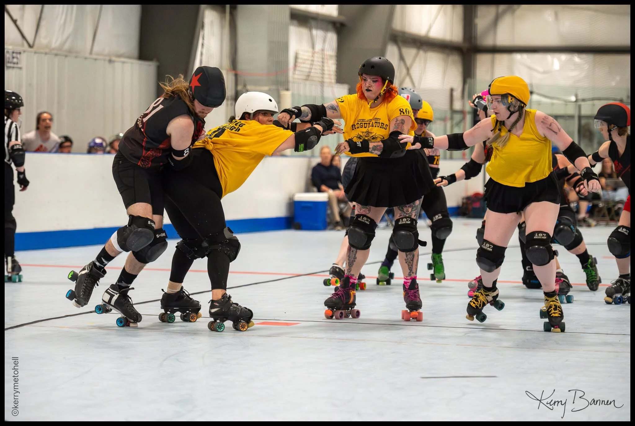 April 25 2026 @ Carolina Roller Derby
Photo Credit: Kerry Me To Hell