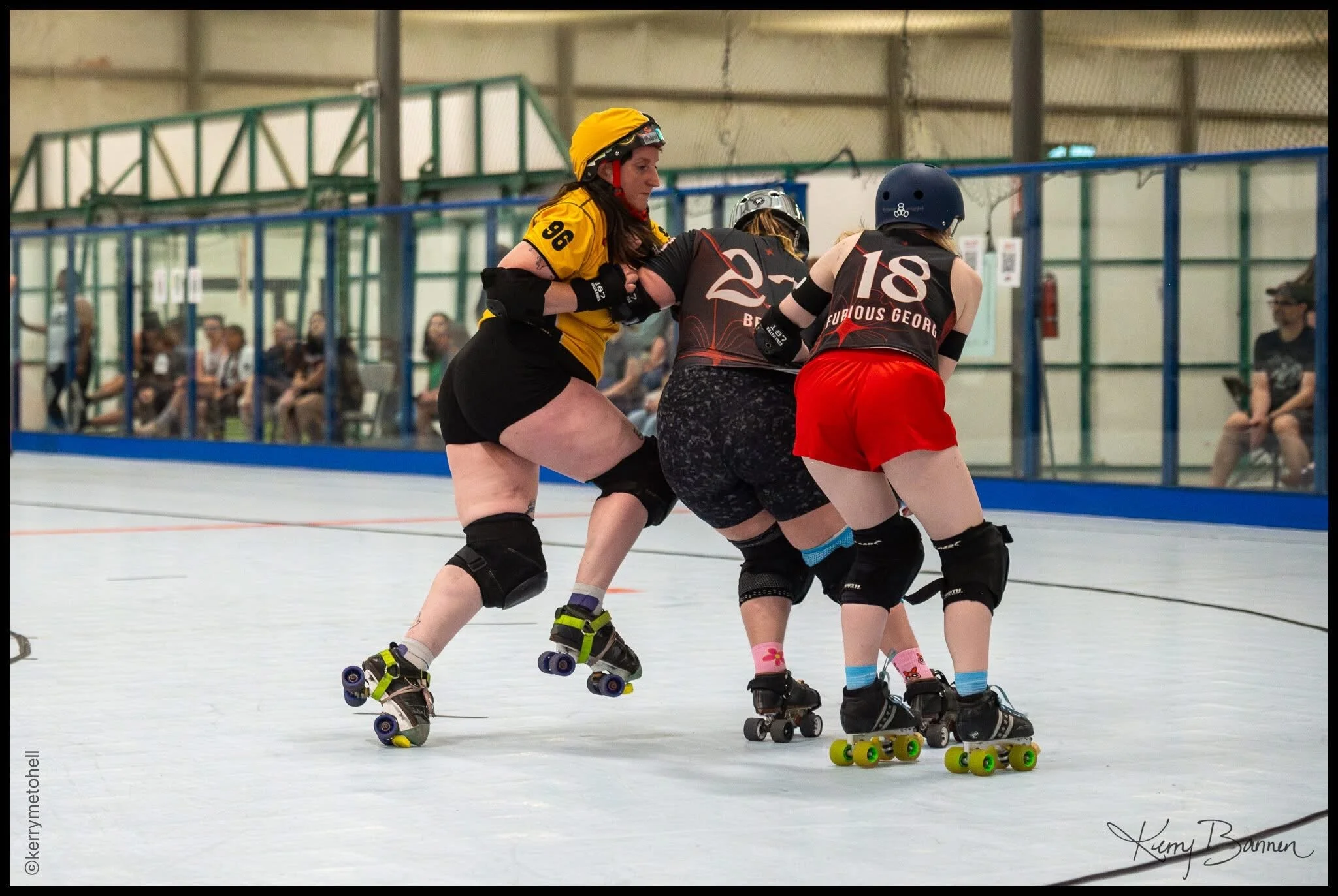 April 25 2026 @ Carolina Roller Derby
Photo Credit: Kerry Me To Hell