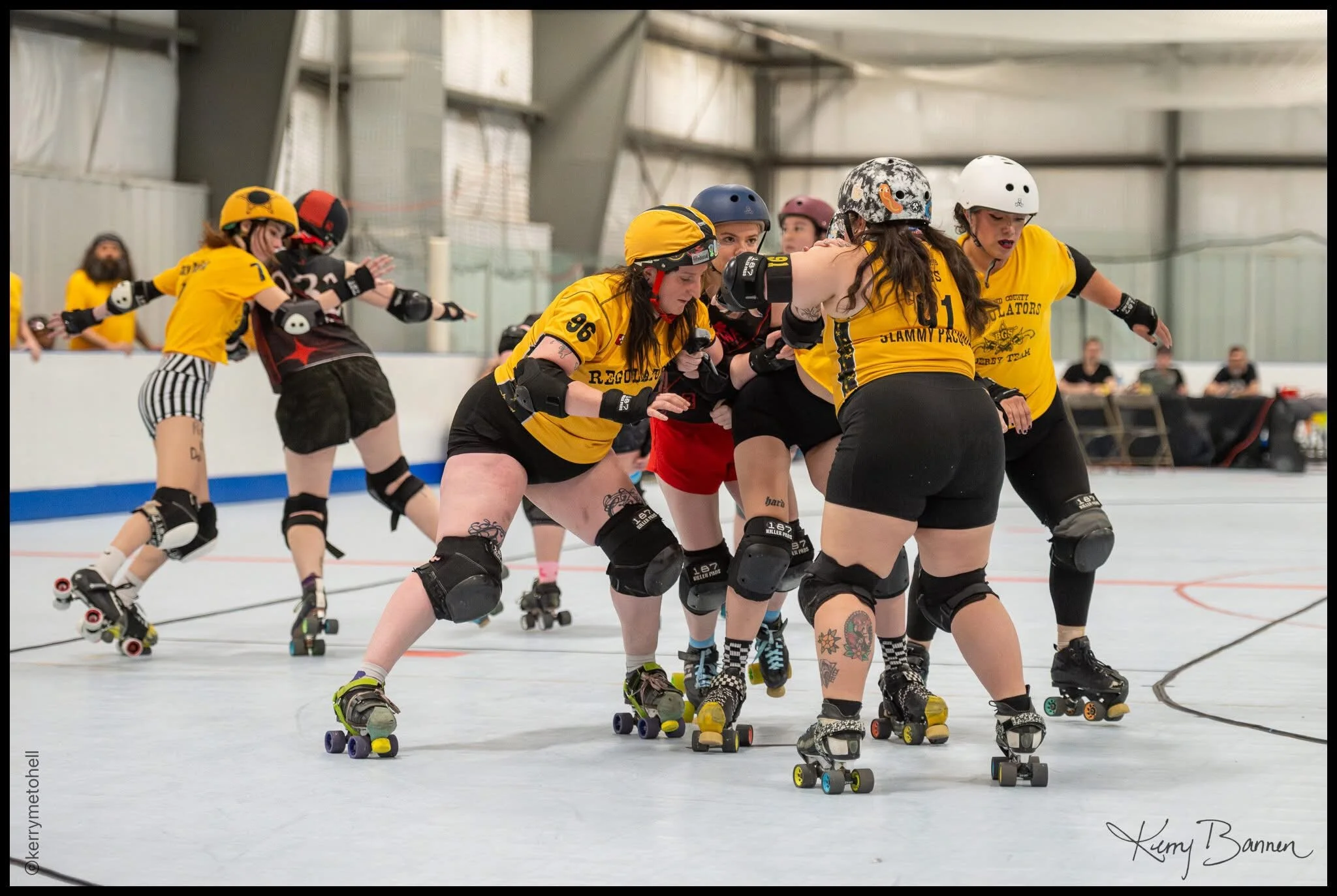April 25 2026 @ Carolina Roller Derby
Photo Credit: Kerry Me To Hell