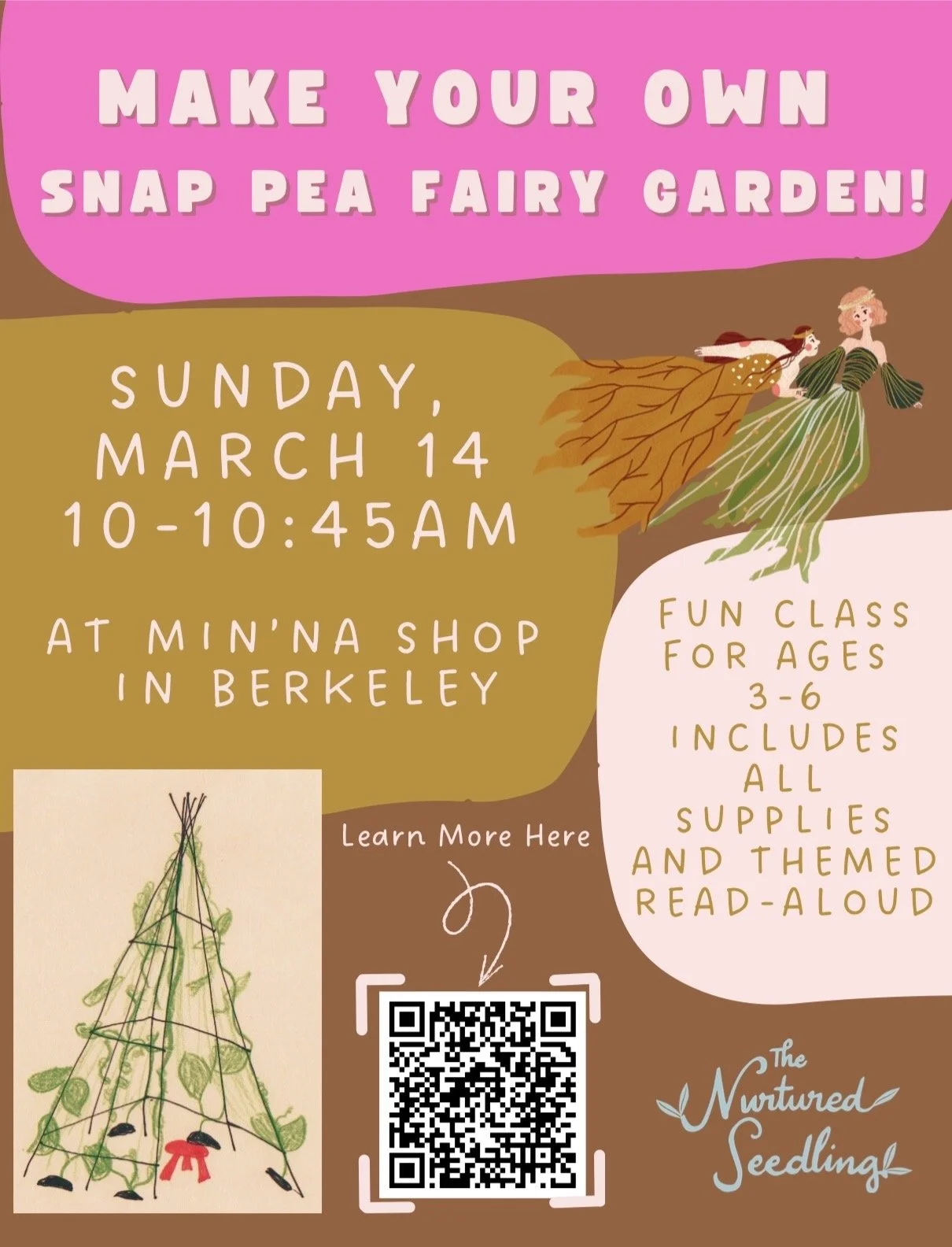 SNAP PEA FAIRY GARDEN EVENT