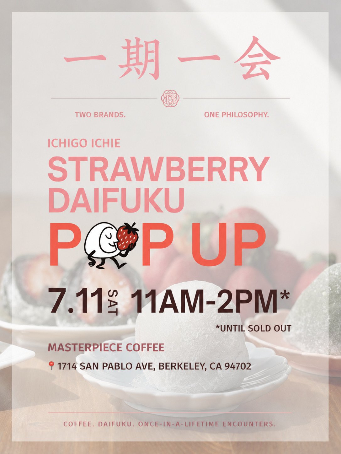 STRAWBERRY DAIFUKU POPUP