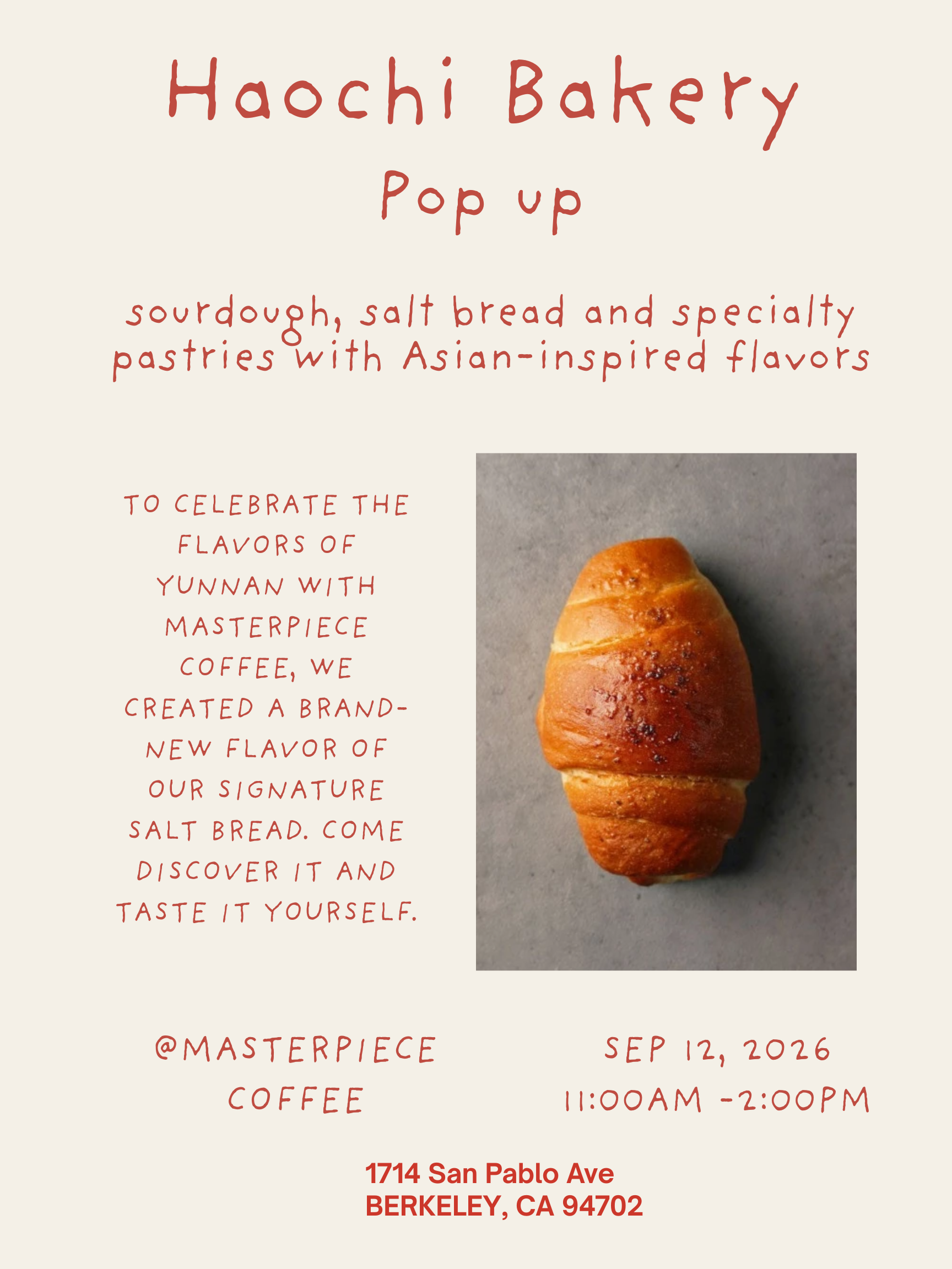HAOCHI BAKERY POPUP