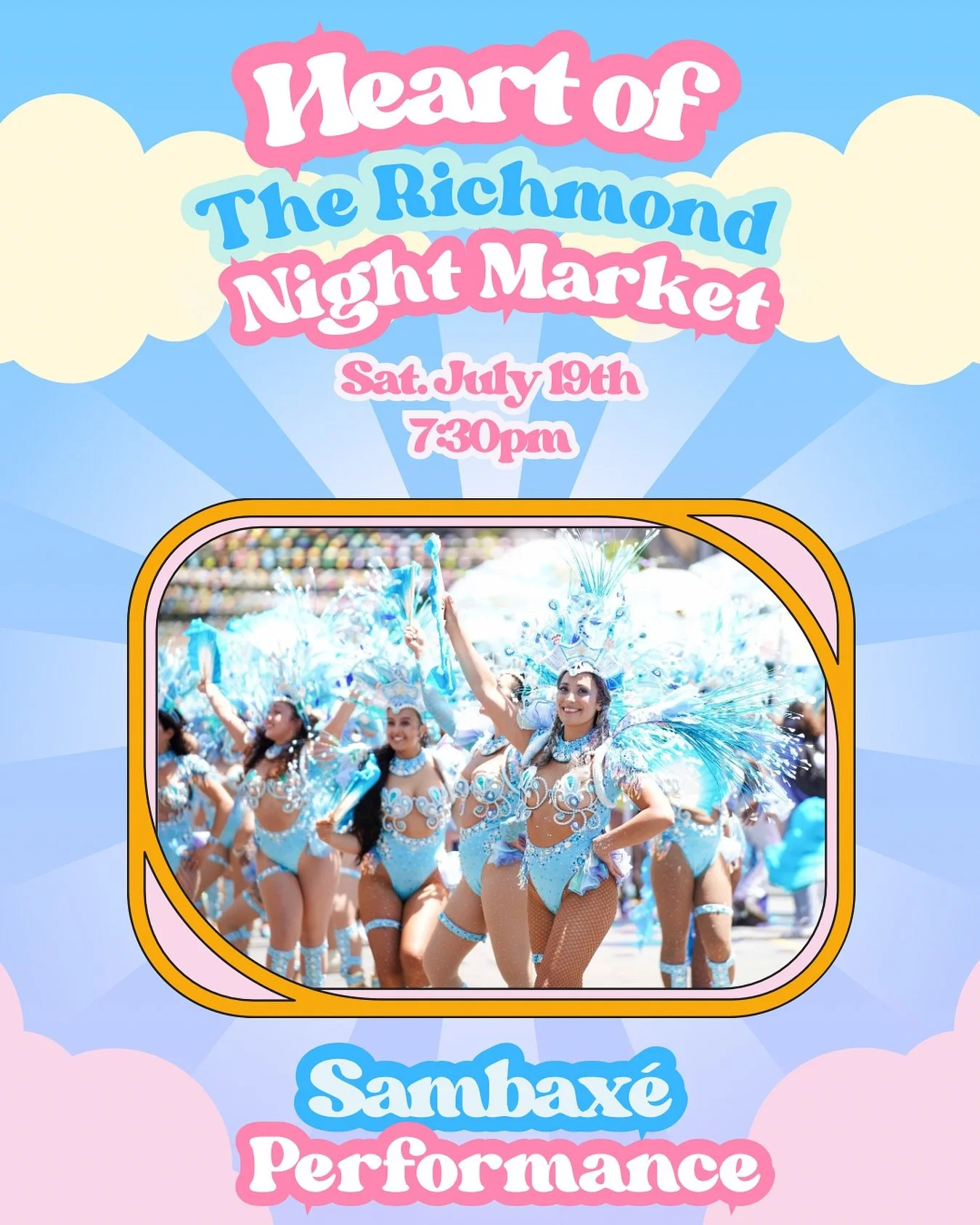 Come see our amazing dancers at The Heart of the Richmond District Night Market🤩 We will be performing at 7:30pm on Clement Street, SF between 22nd and 25th Avenue🩵💙 See you soon @sfhotrd !!

📅 Saturday, July 19
⏰Showtime 7:30pm
📍Clement Street,