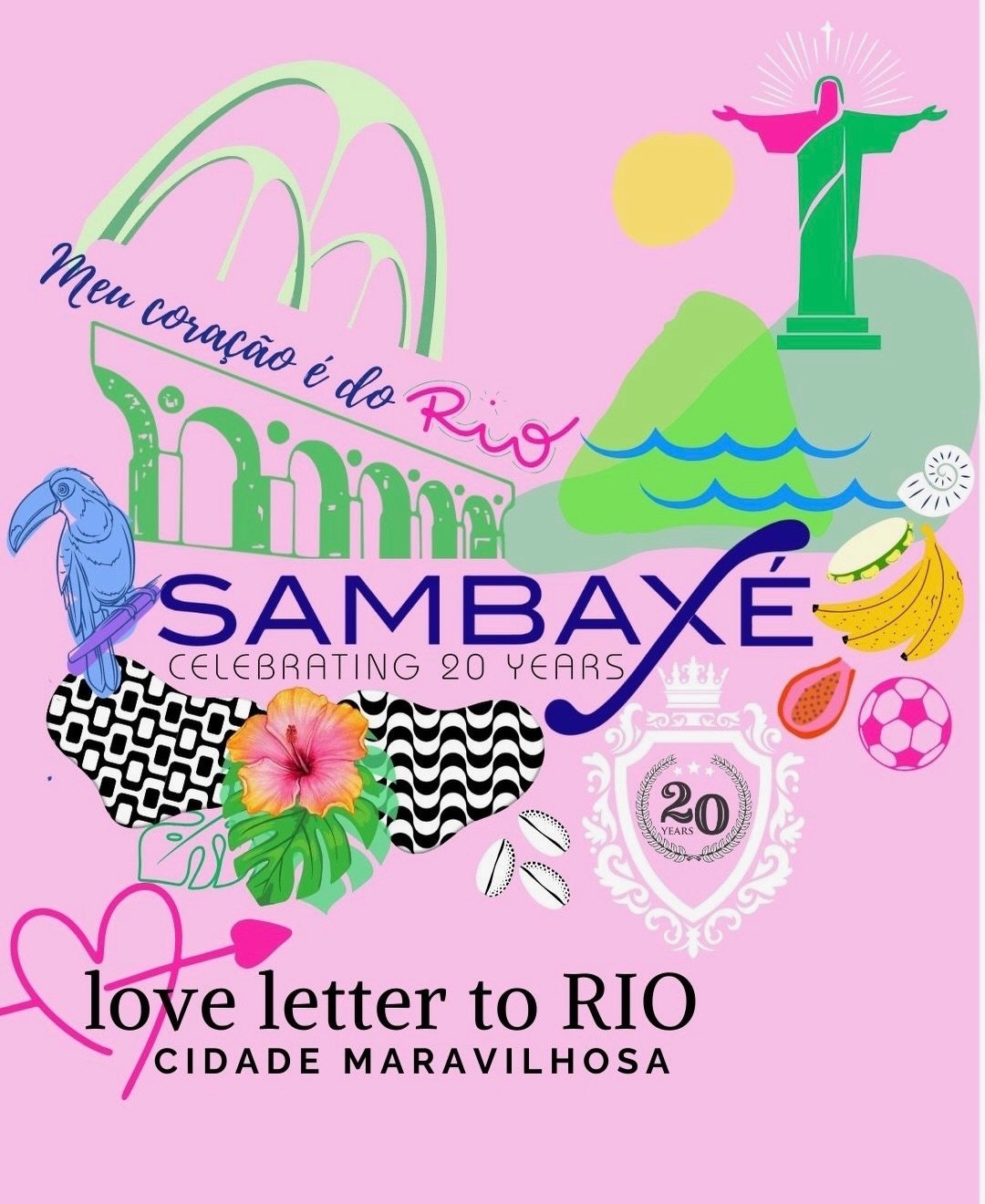 Unveiling our 2026 Theme a little early this year😘 This year for Carnaval, we will be honoring Samba in our Love Letter to Rio🩷 

From our Director Raffa:
Meu Cora&ccedil;&atilde;o e de Rio, 

Rio, you are written in the language of samba, that anc