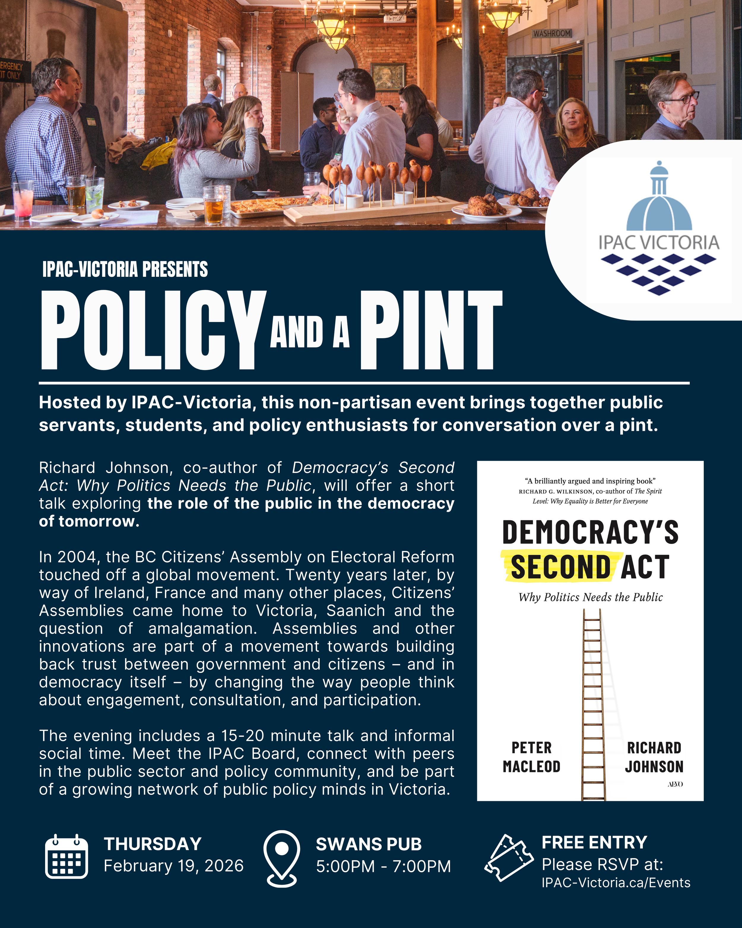 Policy and a Pint