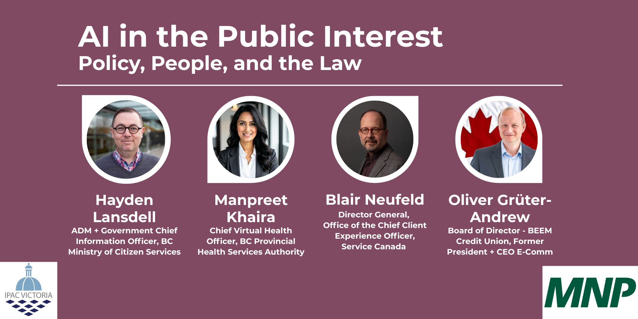 AI in the Public Interest: Policy, People, and the Law