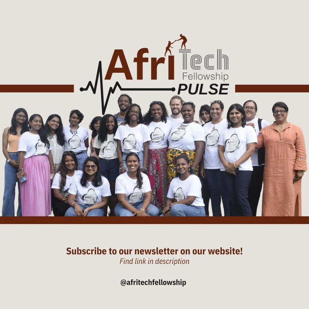 π Did you know? The AfriTech Fellowship has a newsletter! β¨
Our newsletter, AfriTech Fellowship Pulse, is your go-to source for everything related to the fellowship and beyond. Each edition is packed with inspiring stories from our alumni, updates