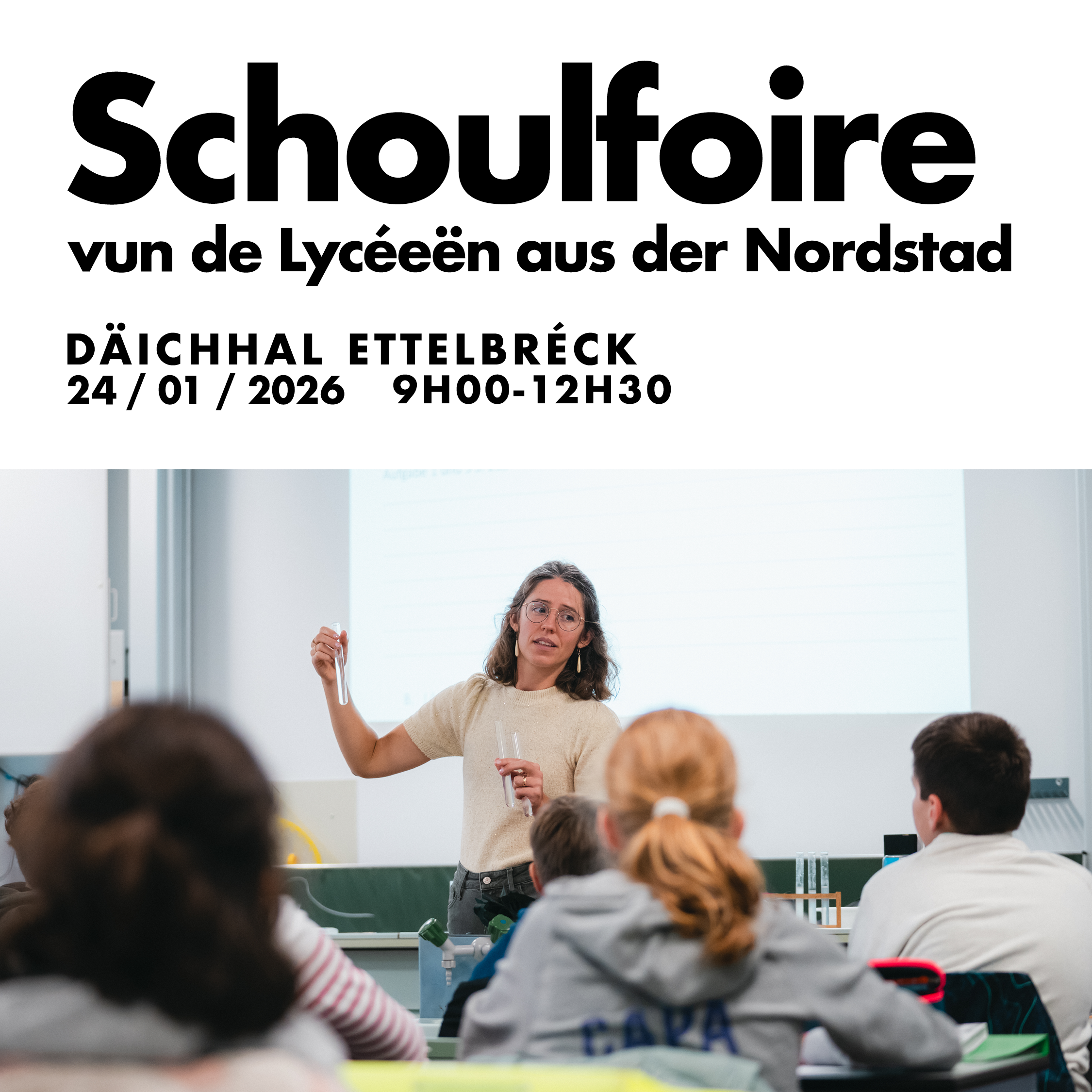 Schoulfoire vun de Lycéeën aus der Nordstad