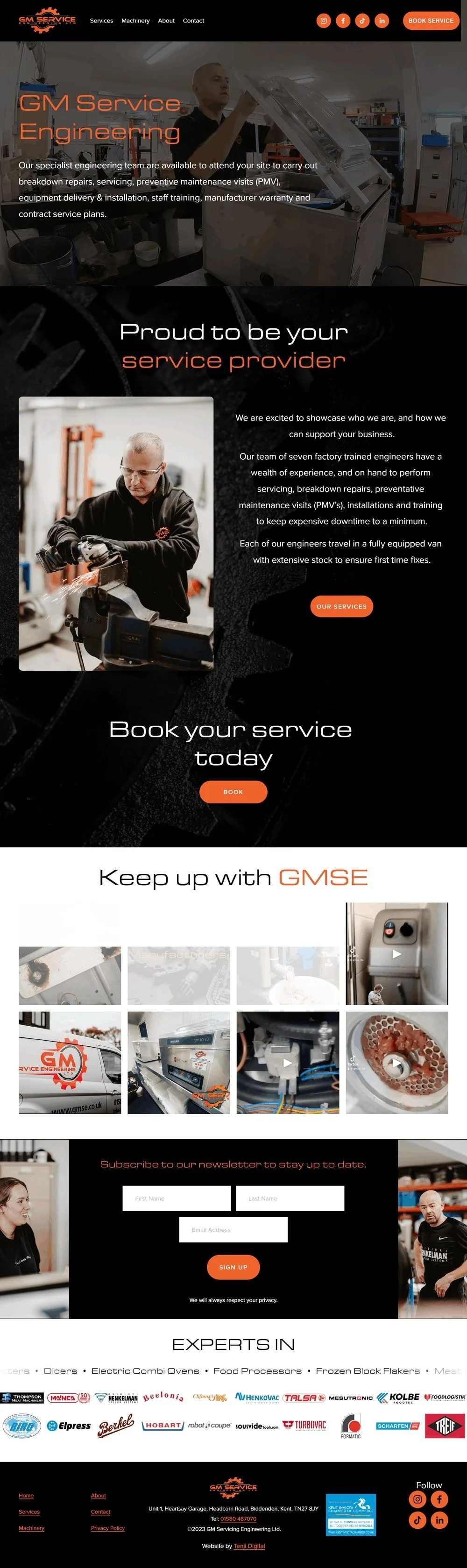 GM Service Engineering by Tenji Digital — Tenji Digital