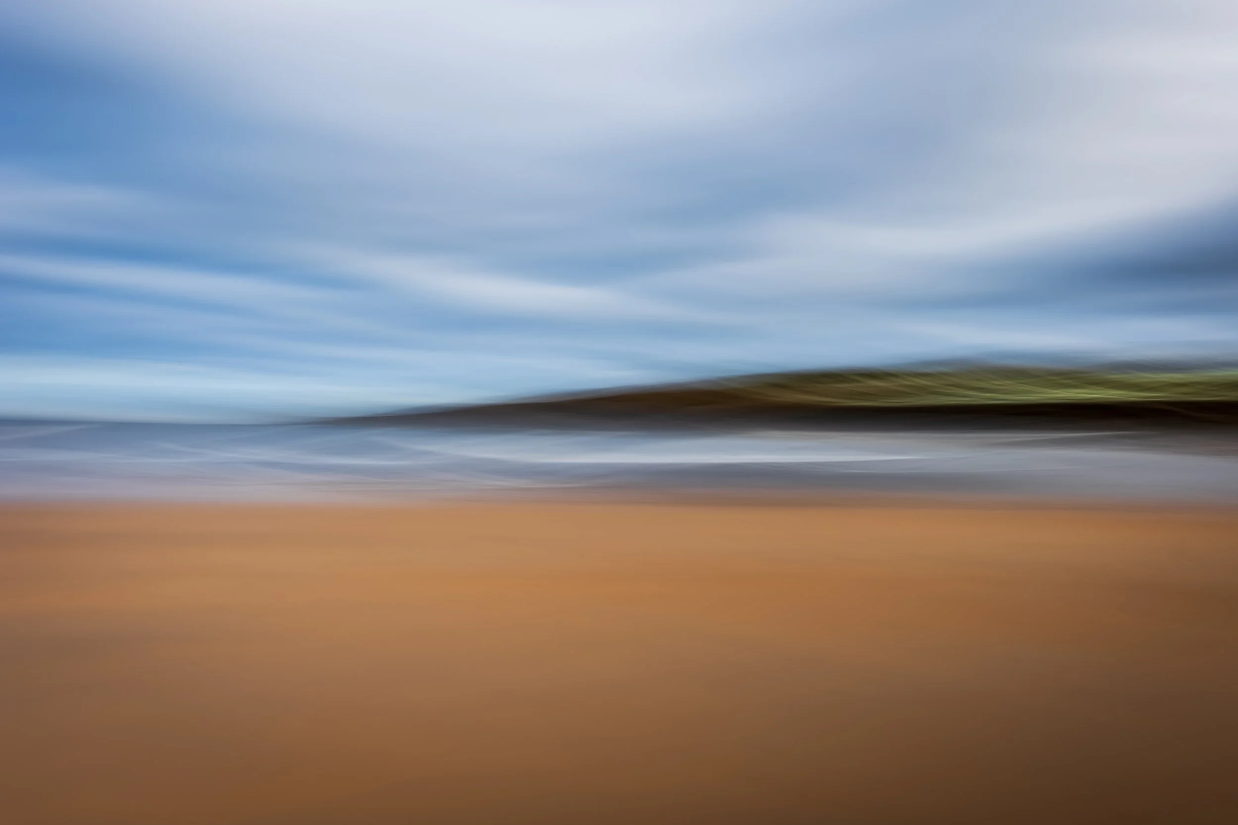 Coastal Brae, East Sands, St Andrews, Fife.
