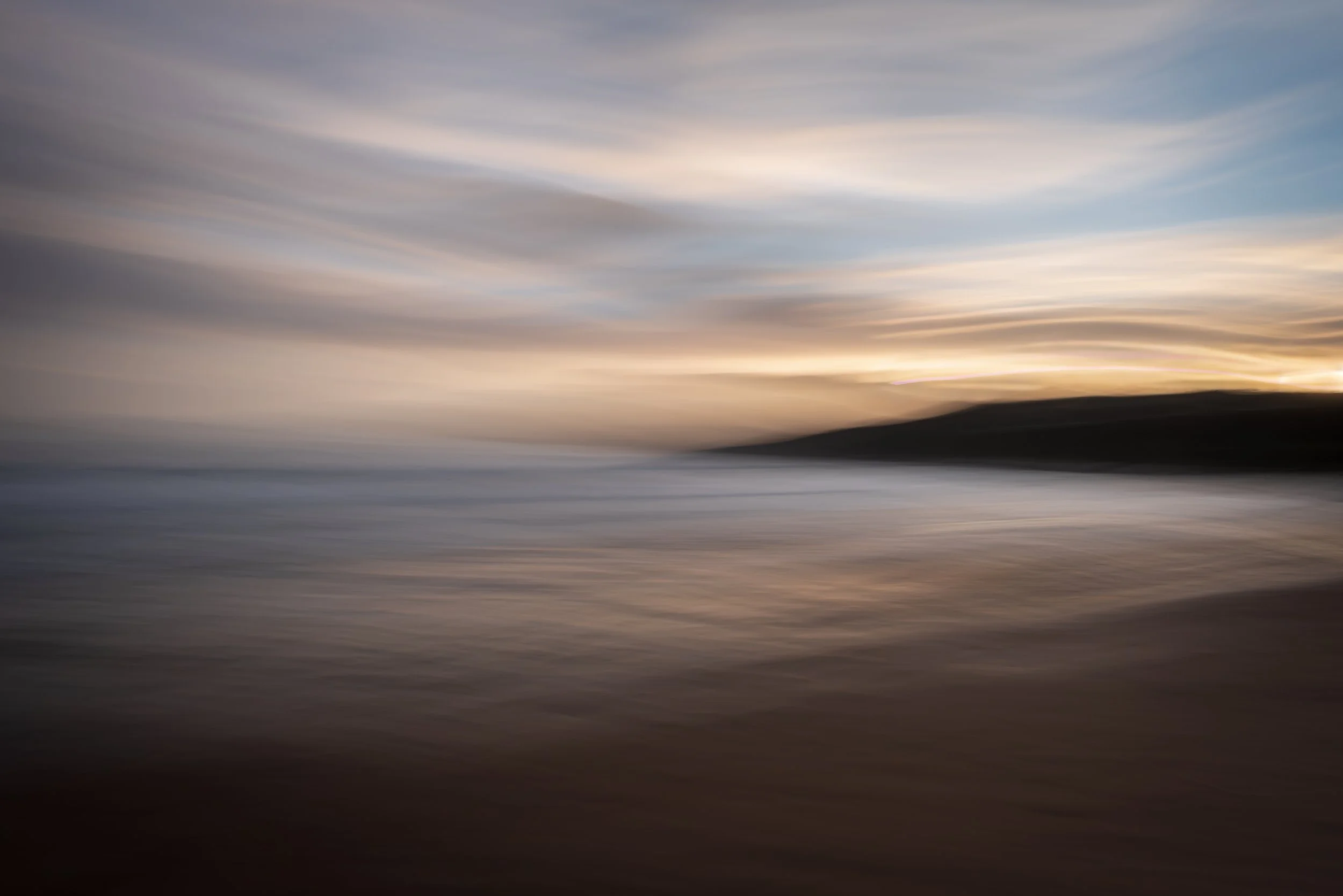 Painterly Shores - East Sands, St Andrews, Fife.