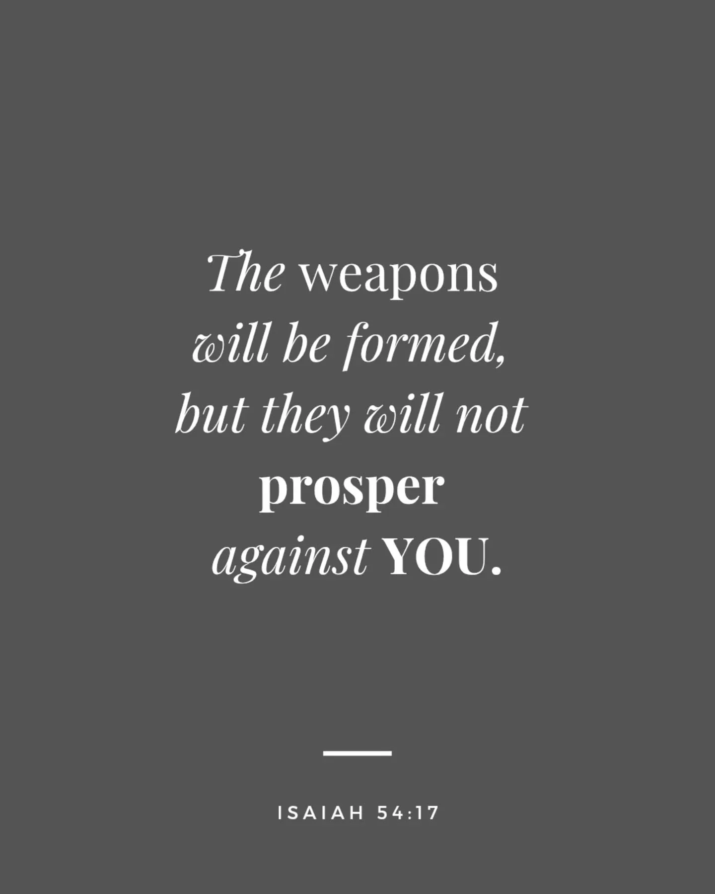 Yup...rest in the Lord knowing He is on your side.

The&nbsp;Lord&nbsp;will fight for you, and you have only to be silent. Exodus 14:14

For the&nbsp;Lord&nbsp;your God is he who goes with you to fight for you against your enemies, to give you the vi