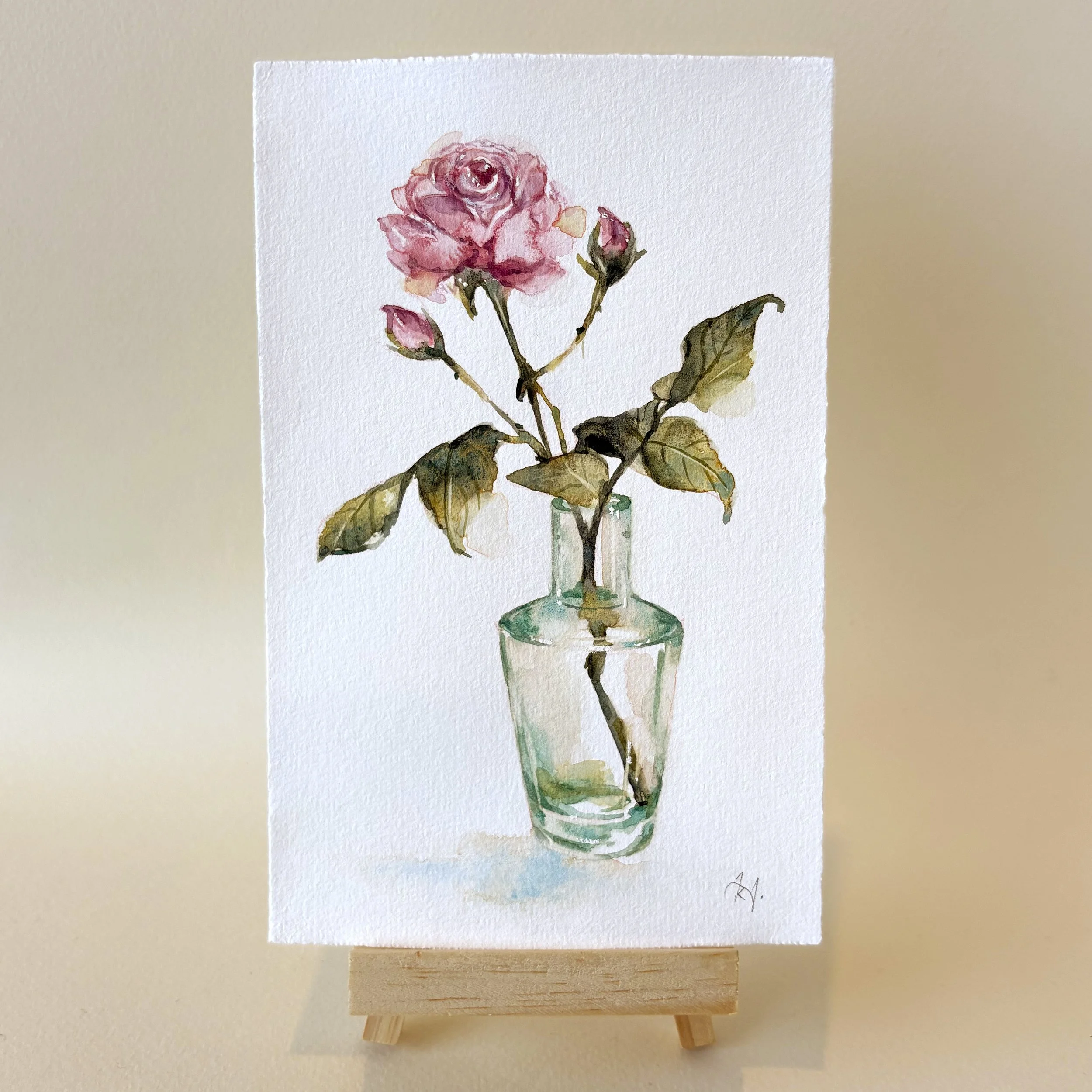 Small pink rose