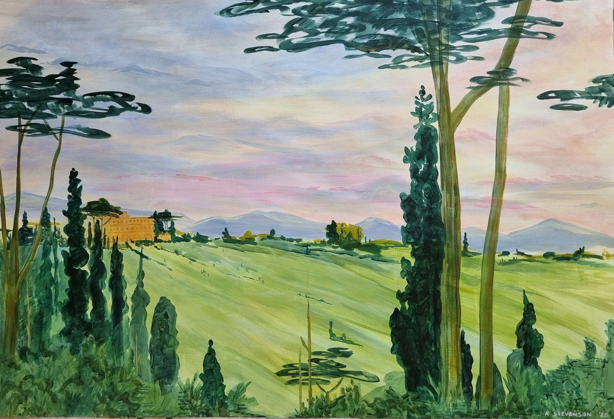 Lookout From Lavender Terrace