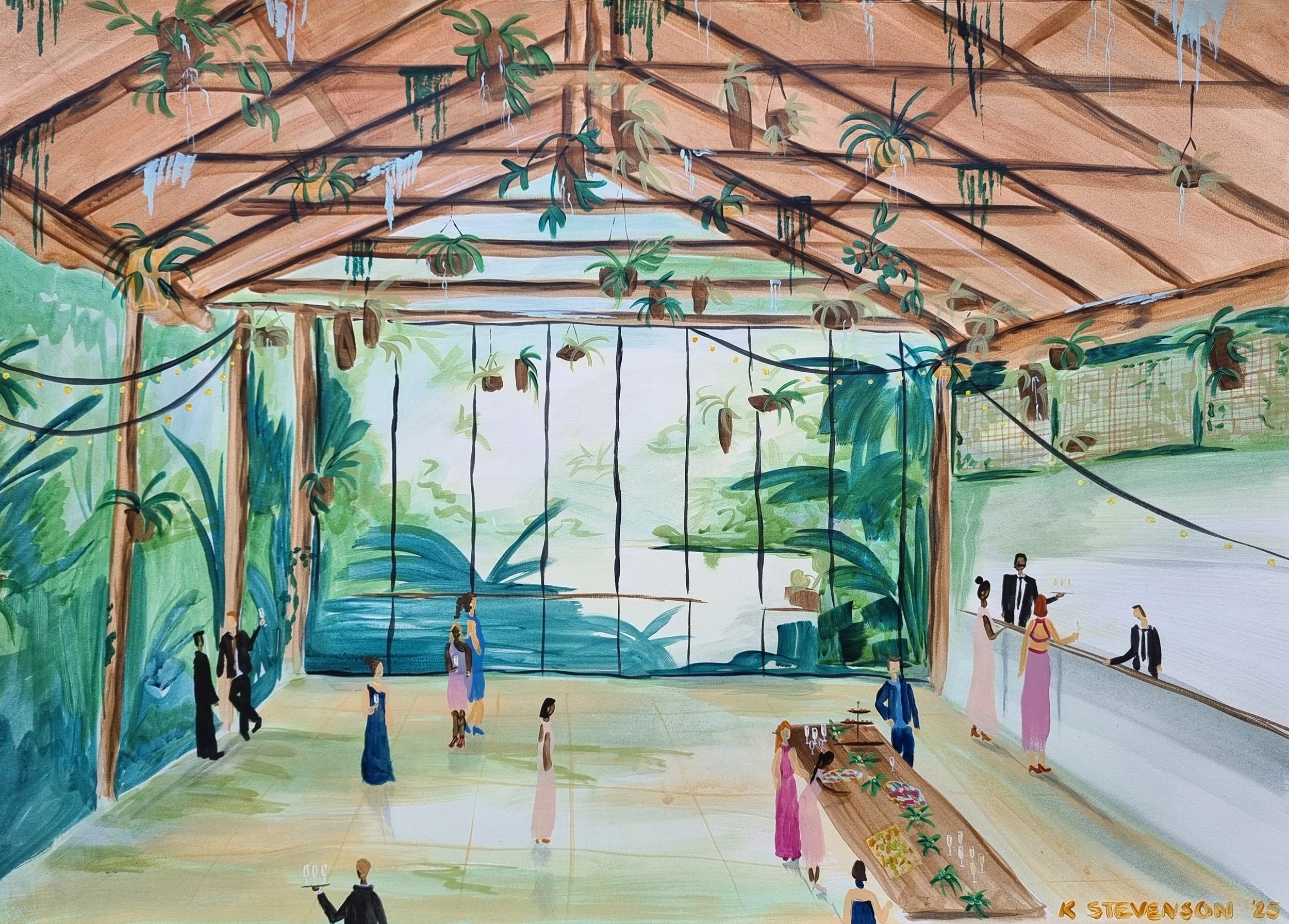 Greenhouse After Dark