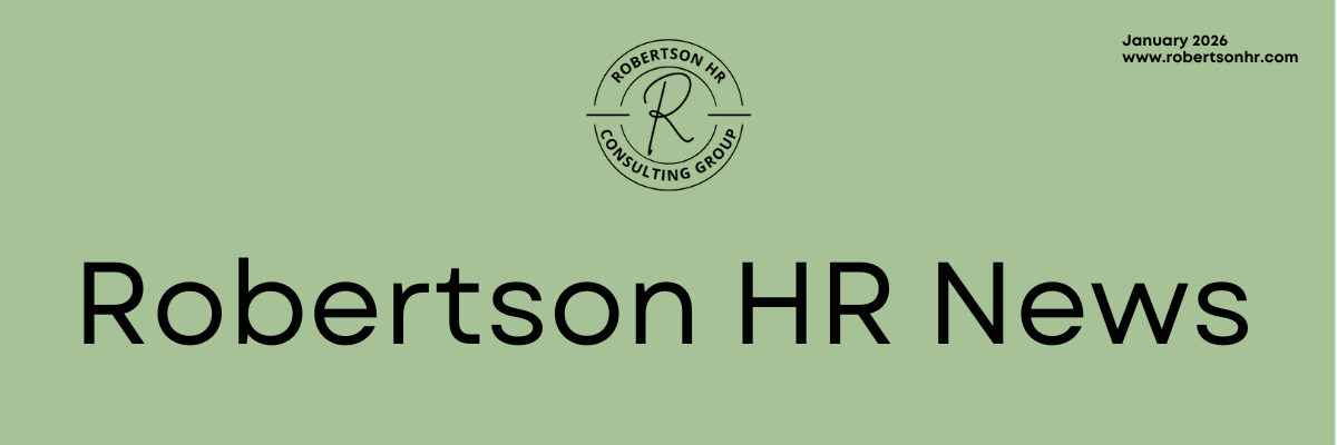 Robertson HR News - January 2026
