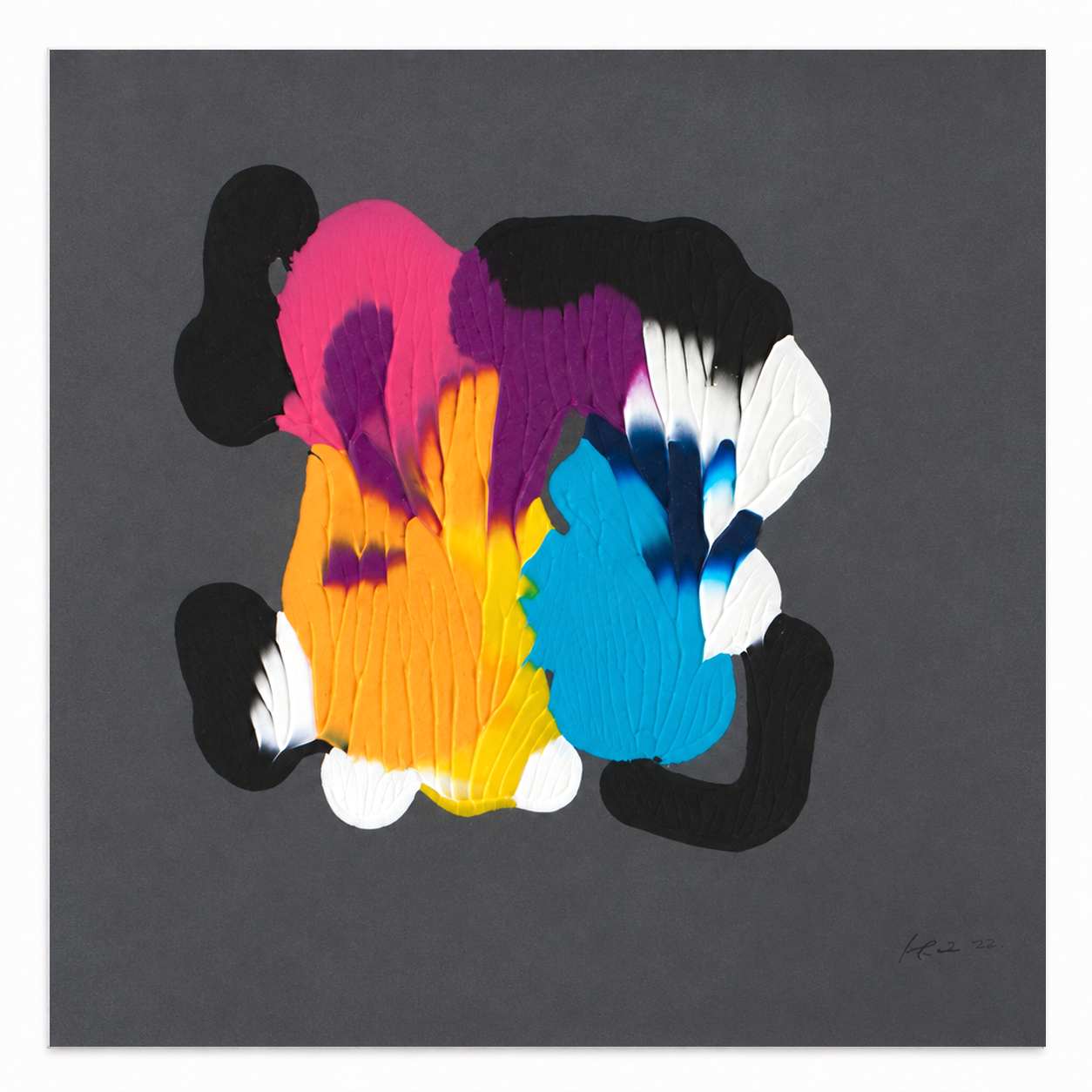 SOLD Golden Leaves I – 750 SEK unframed – 30x30 cm