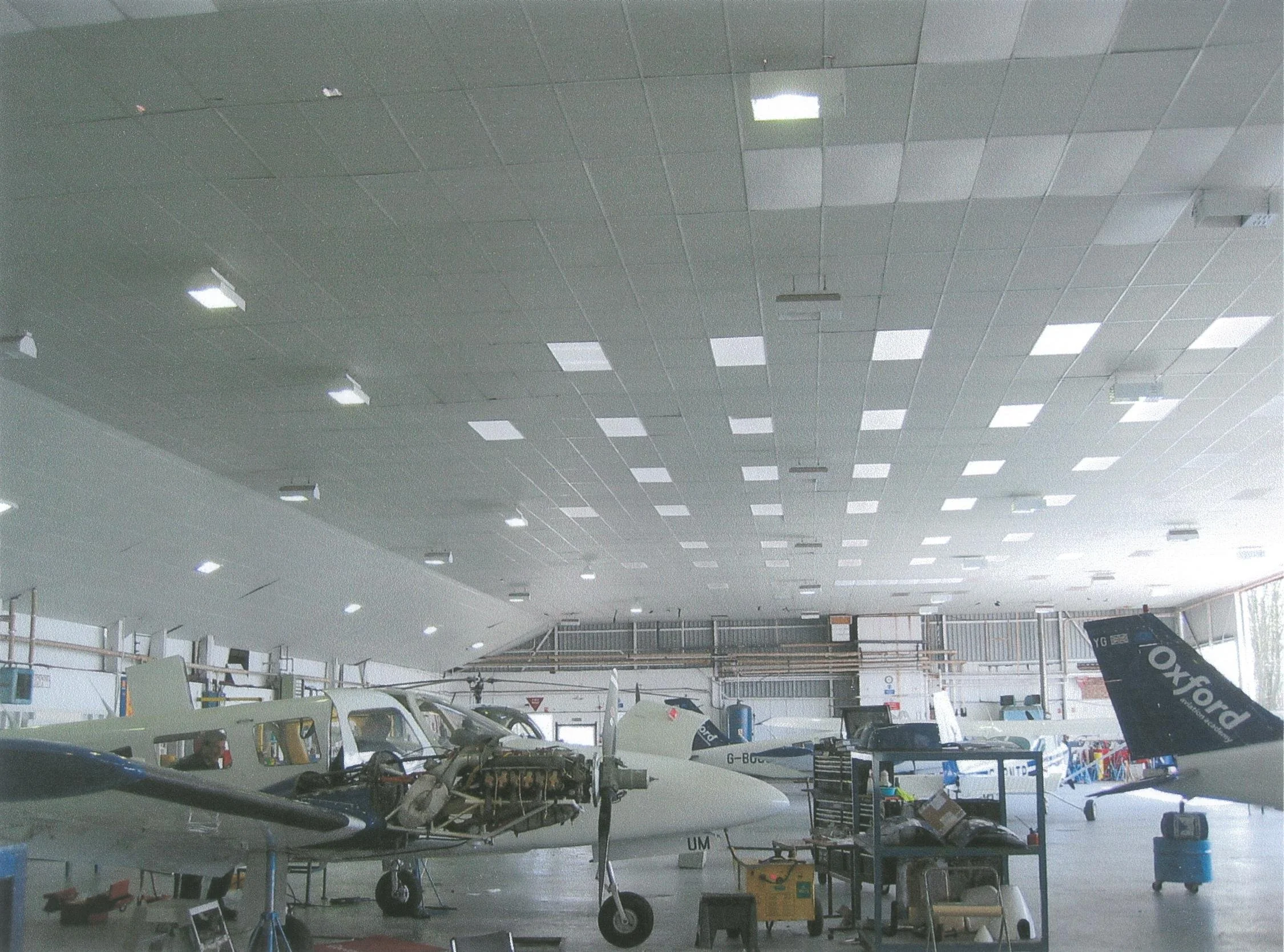 New hangar Oxford Airport